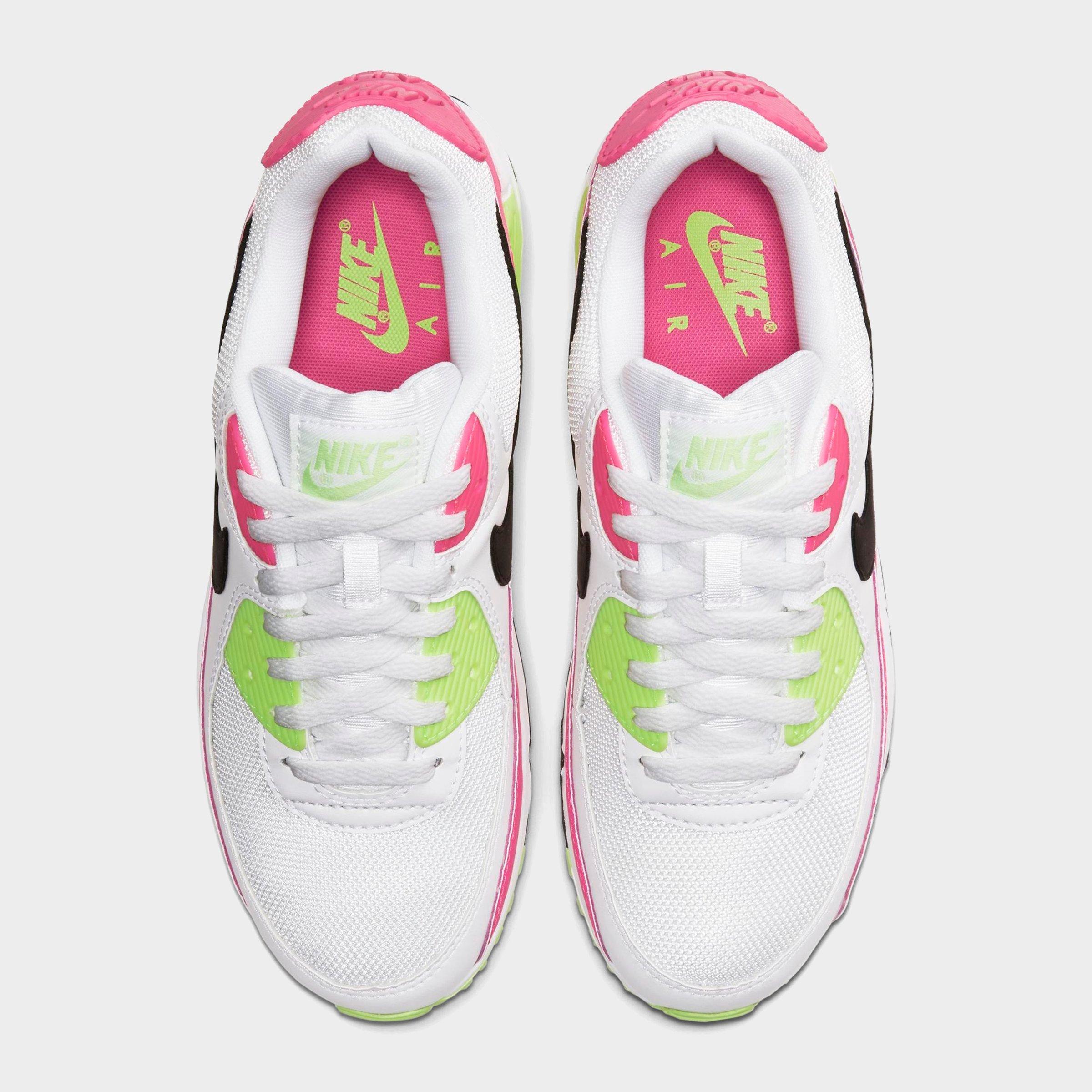 nike air max green and pink