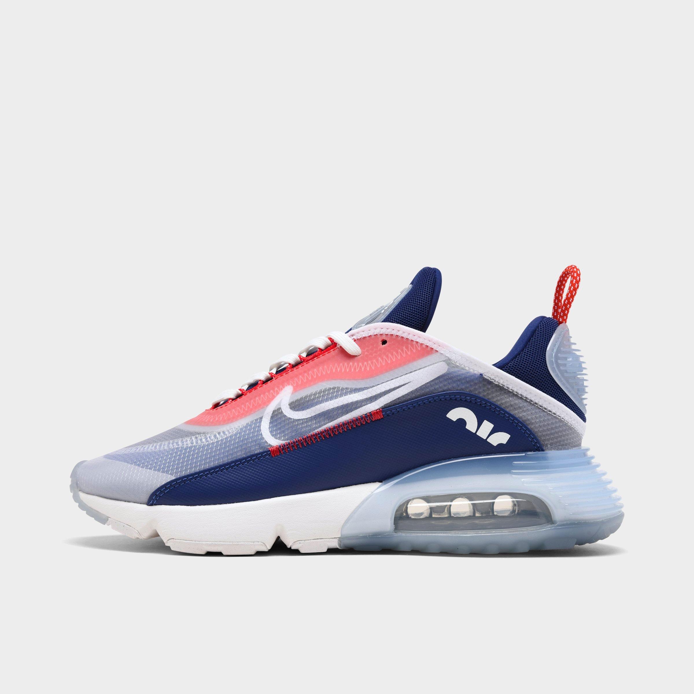 nike air max blue and red