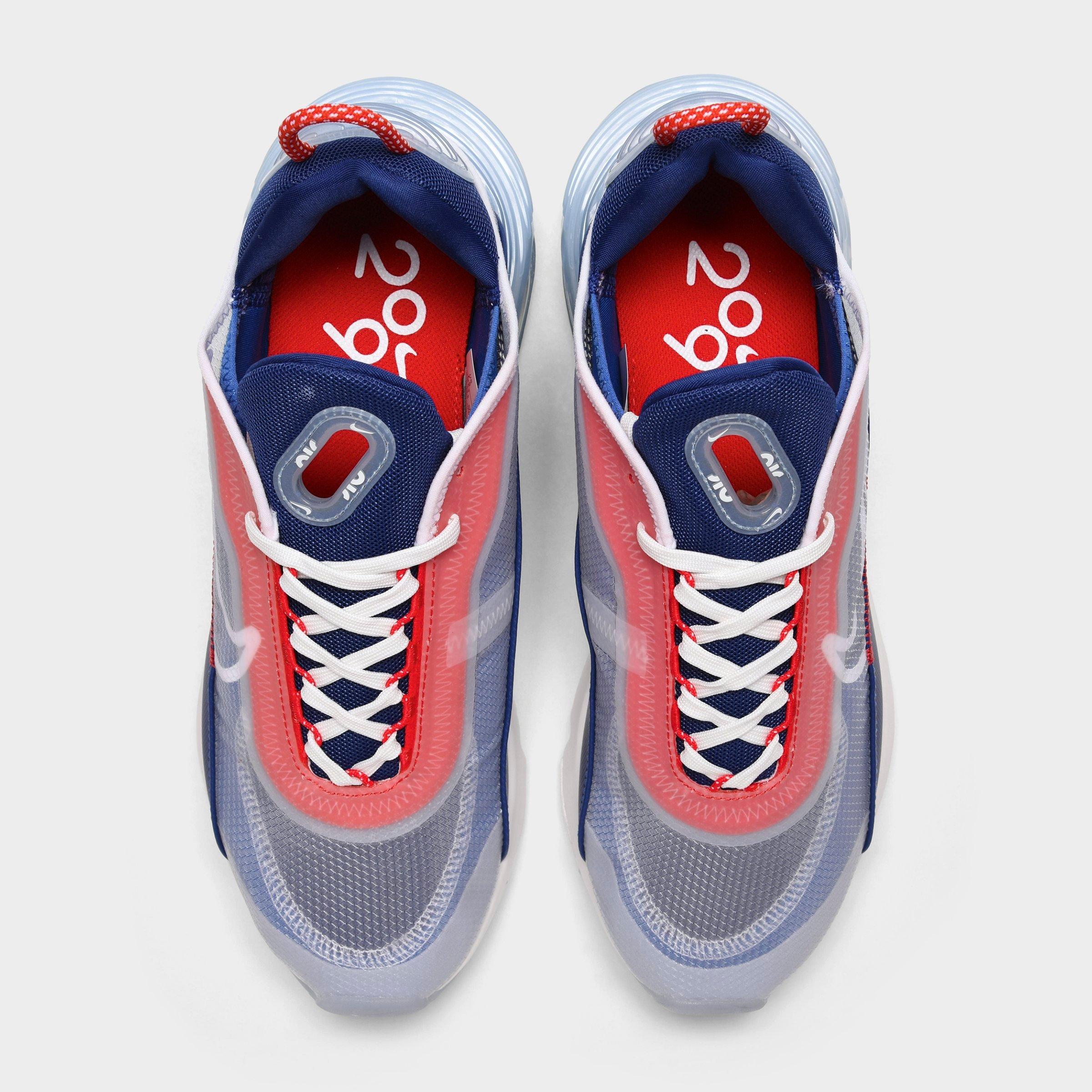 nike shoes blue white