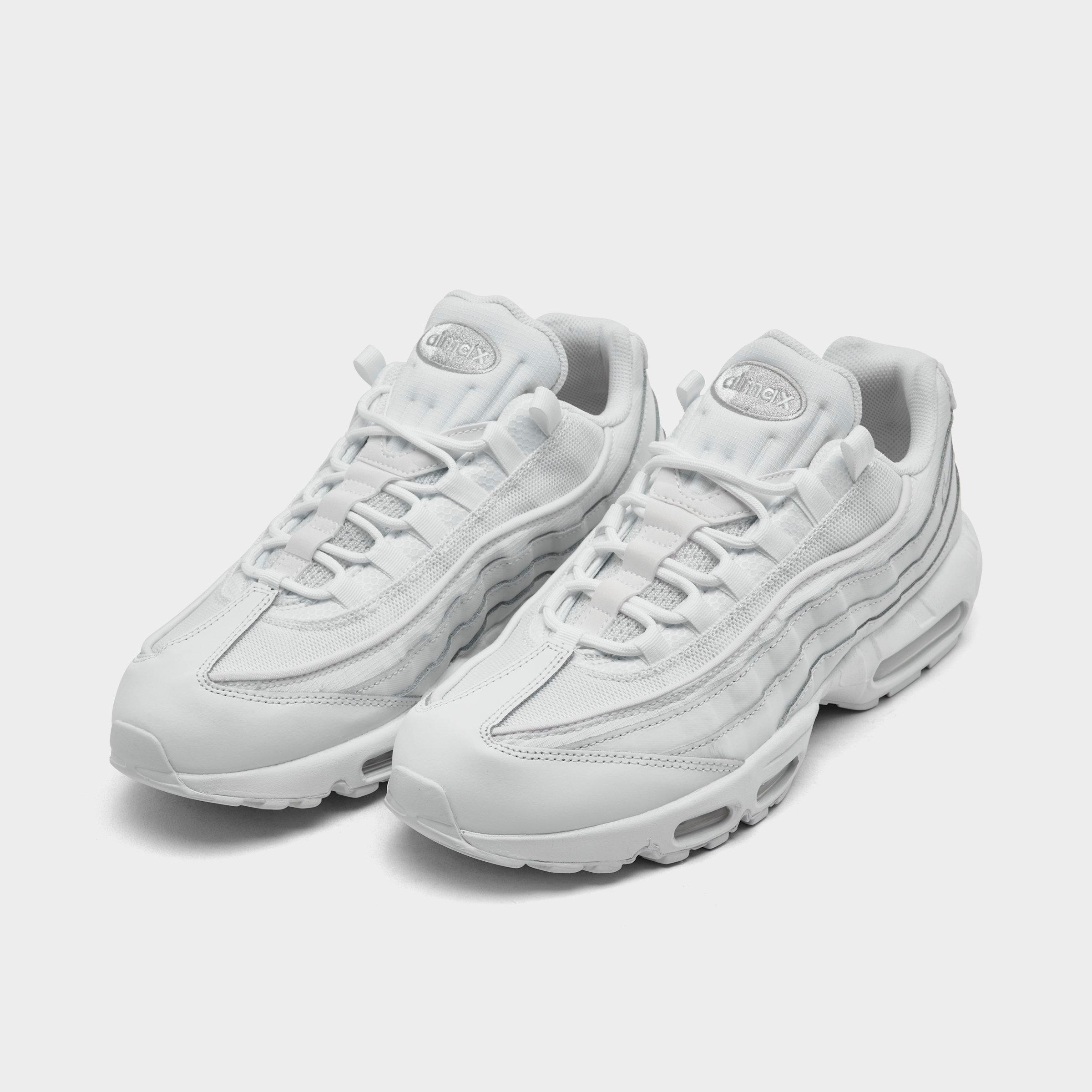 gray and white air max 95