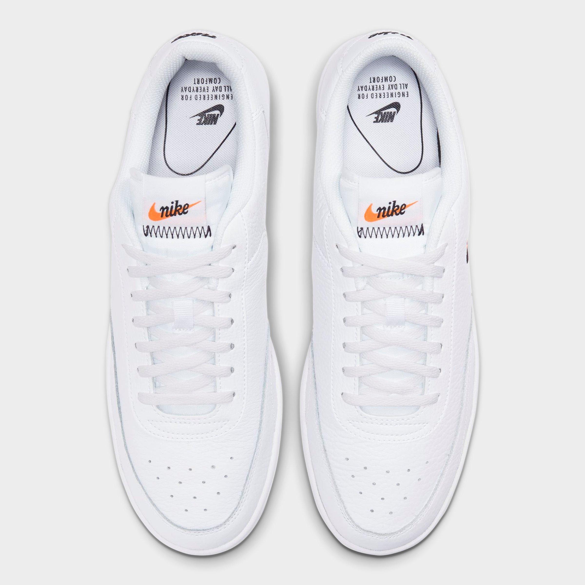 nike court vintage premium white