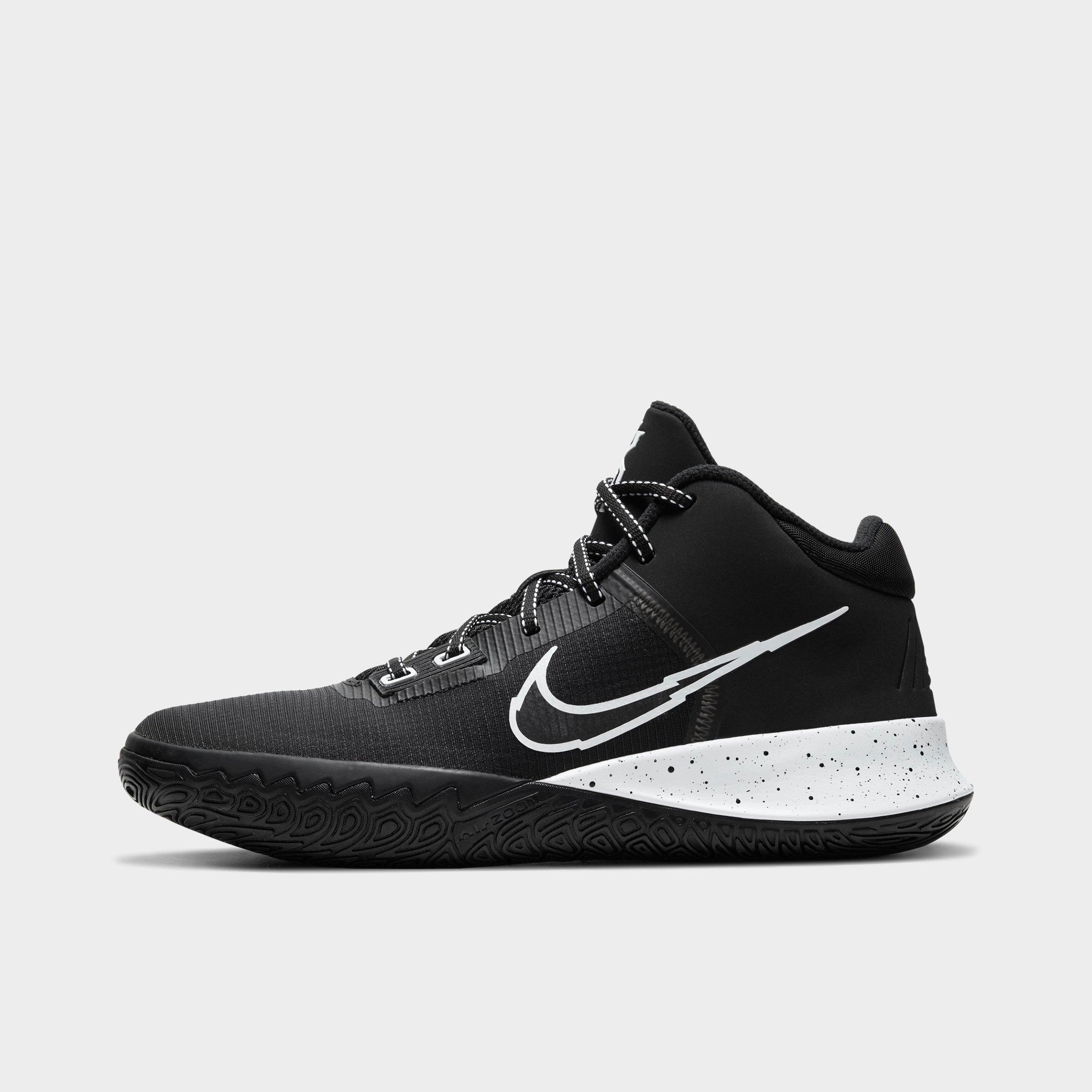 white kyrie flytrap basketball shoes