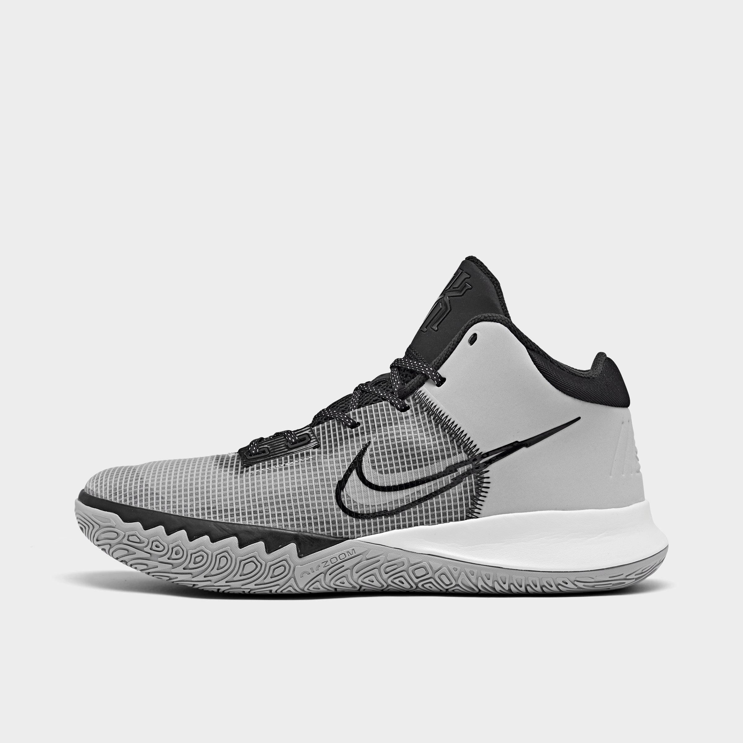 white kyrie flytrap basketball shoes