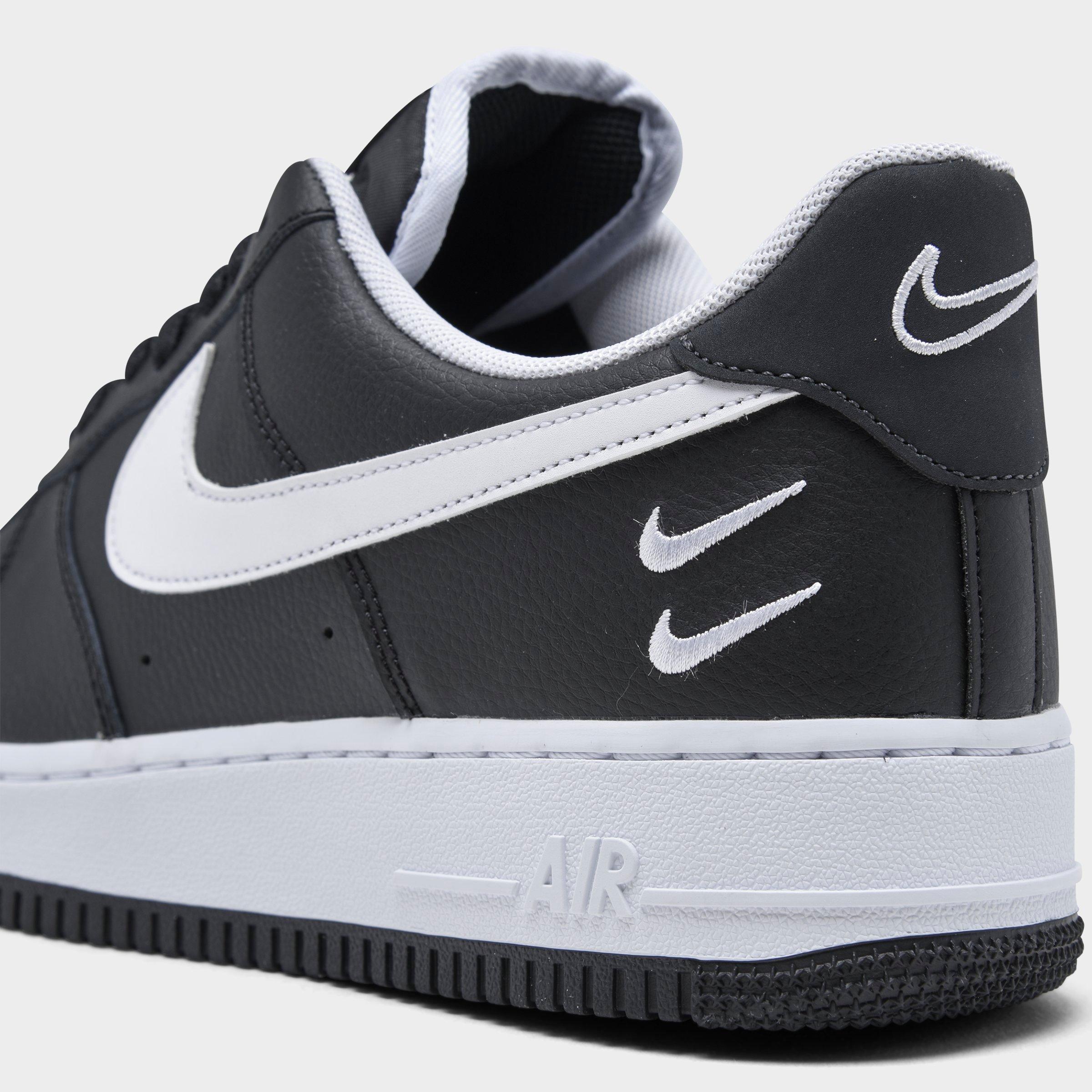 finish line air force 1 black