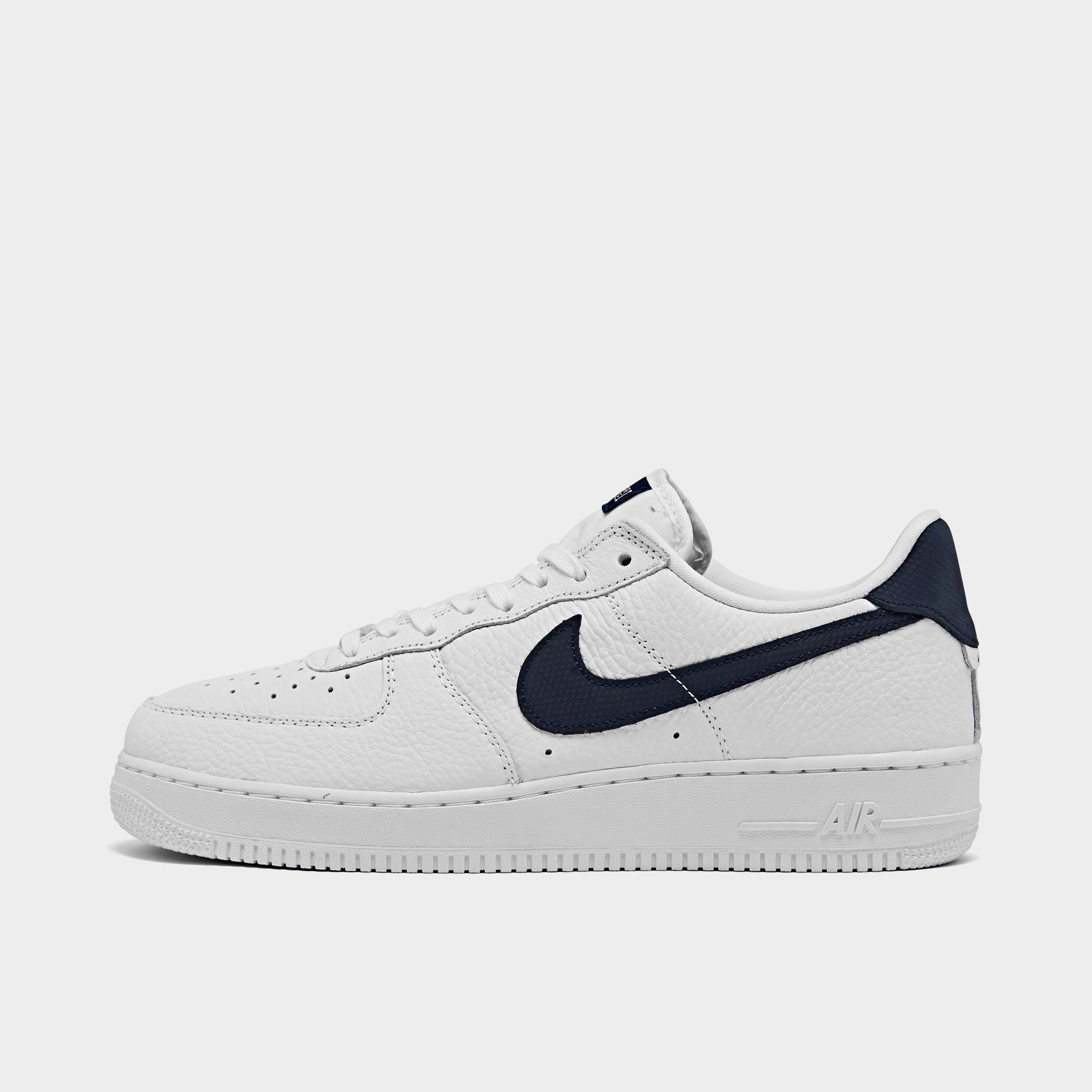 nike air force 1 black and white finish line