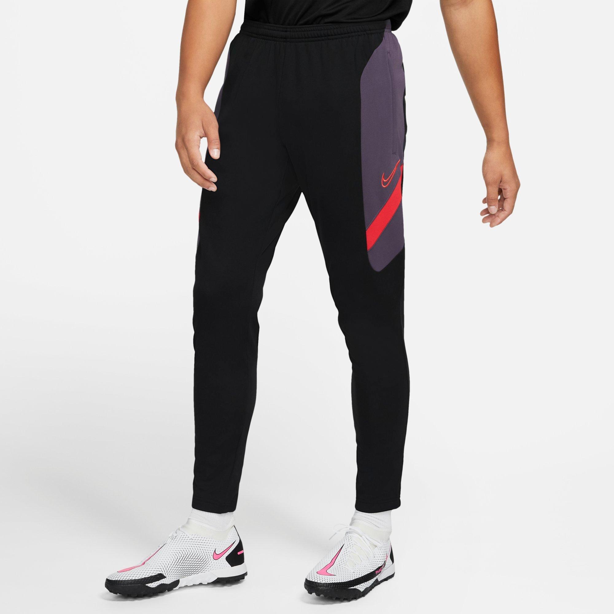 nike academy track pants black