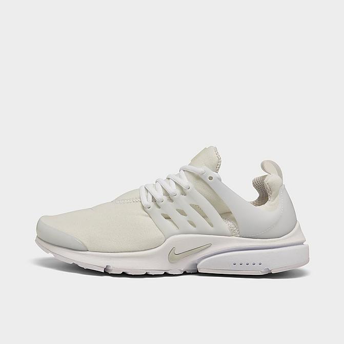 Right view of Nike Air Presto Casual Shoes in White/Pure Platinum Click to zoom