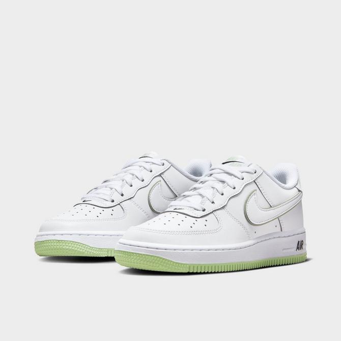 Nike Air Force 1 Low White Black (GS) Kids' - CT3839-100 - US