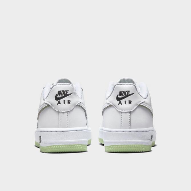 Nike Air Force 1 Low White Football Grey (GS) Para niños - FV3981