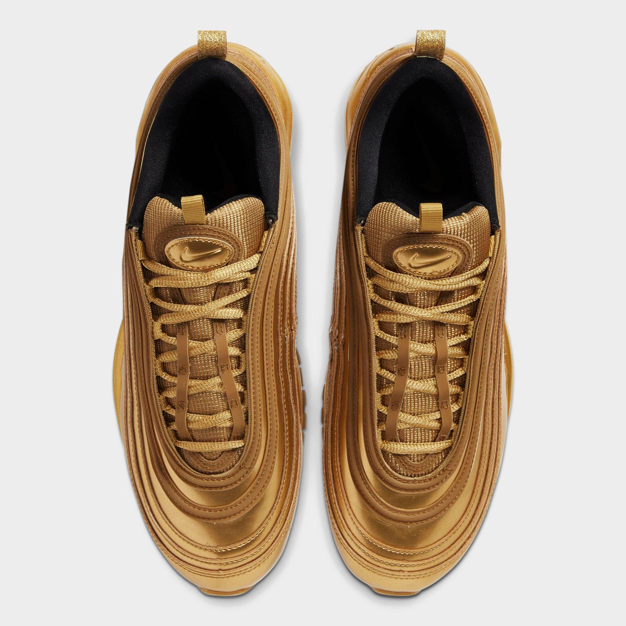 men's nike air max 97 gold medal casual shoes