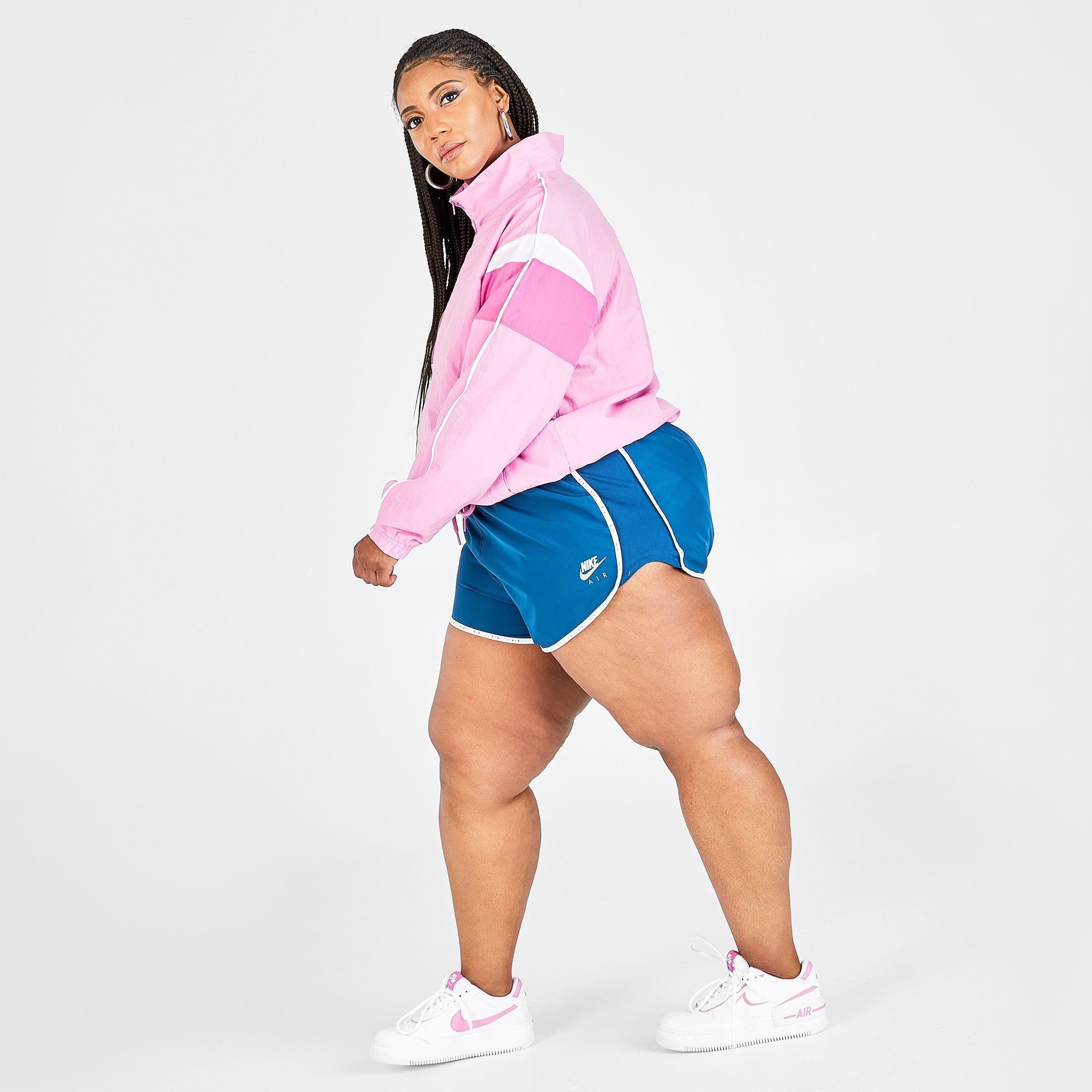 nike women's shorts plus size