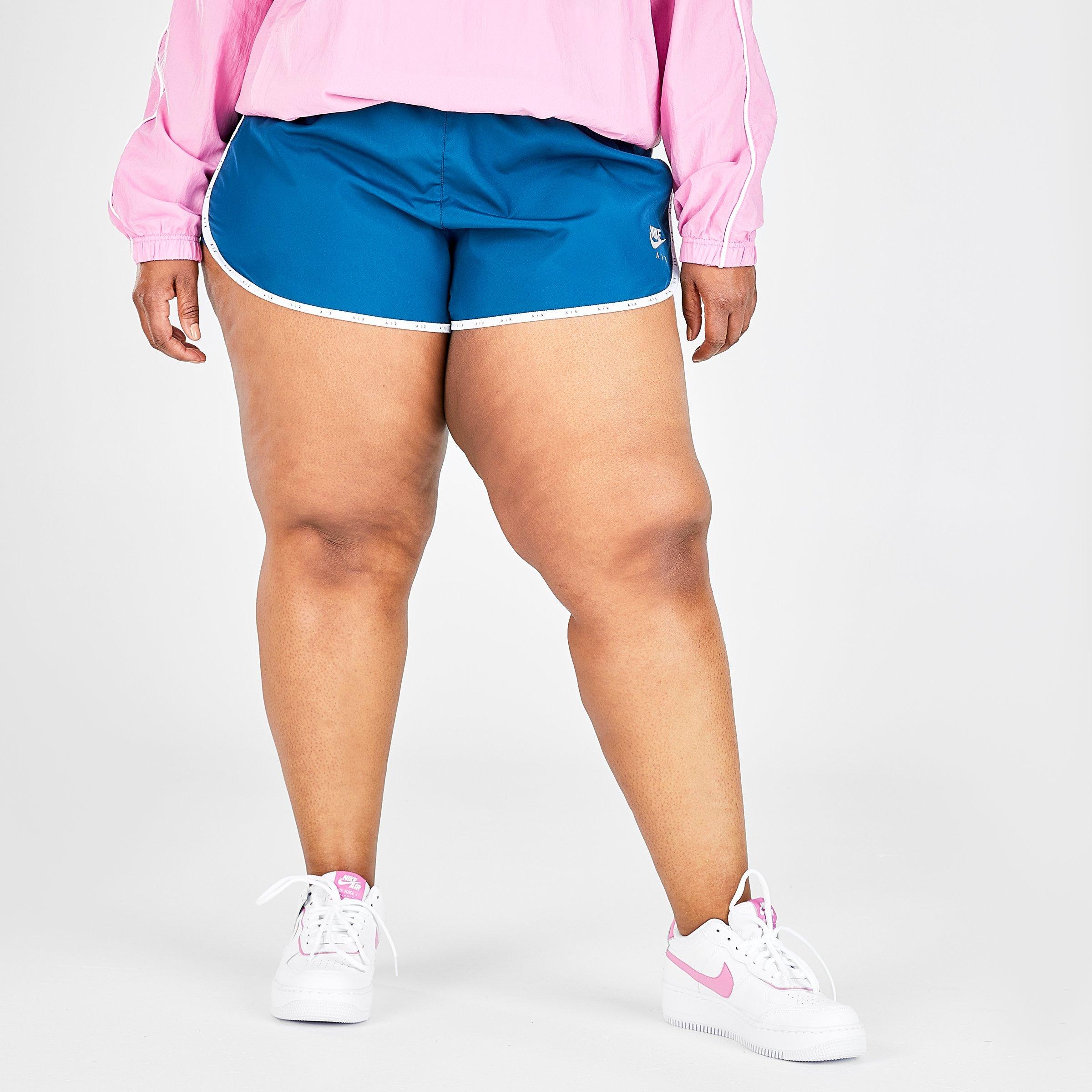 nike women's plus size running shorts