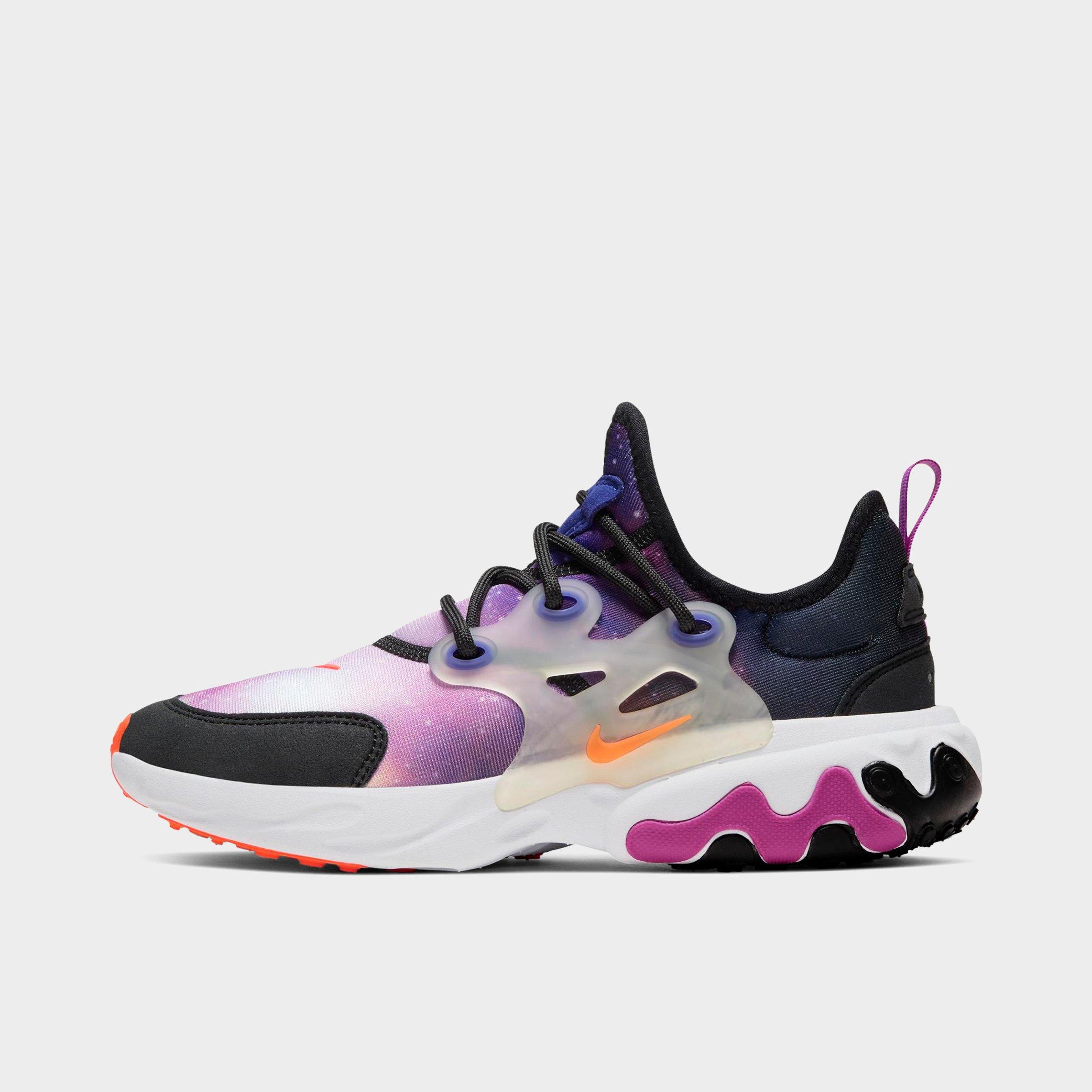 big kids nike react presto