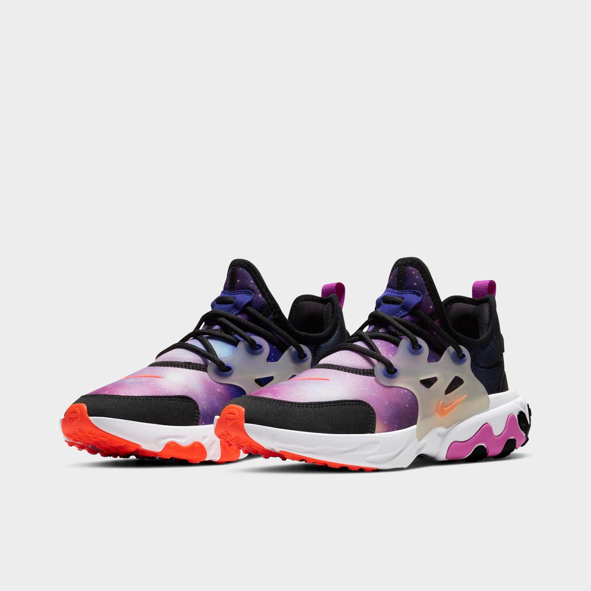 kids nike react presto