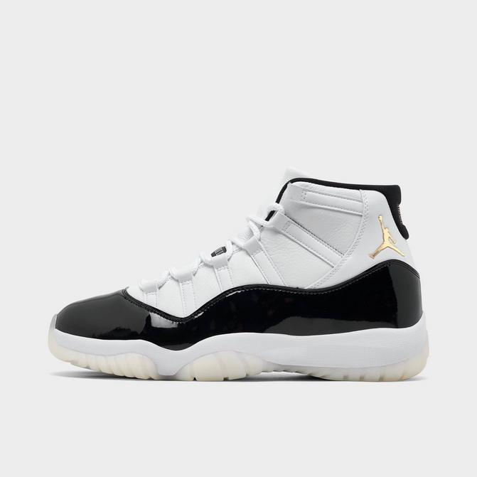 Black and gold jordans finish line sale