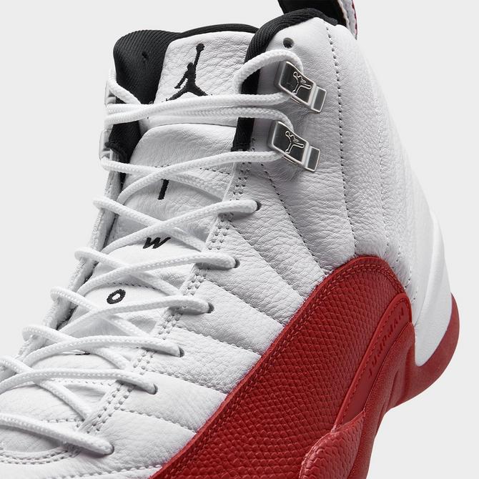 Jordan 12 red hot sale finish line