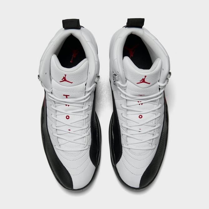 Jordan retro 12 red and white best sale