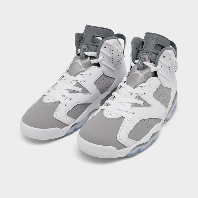 Jordan retro 6 store white and grey