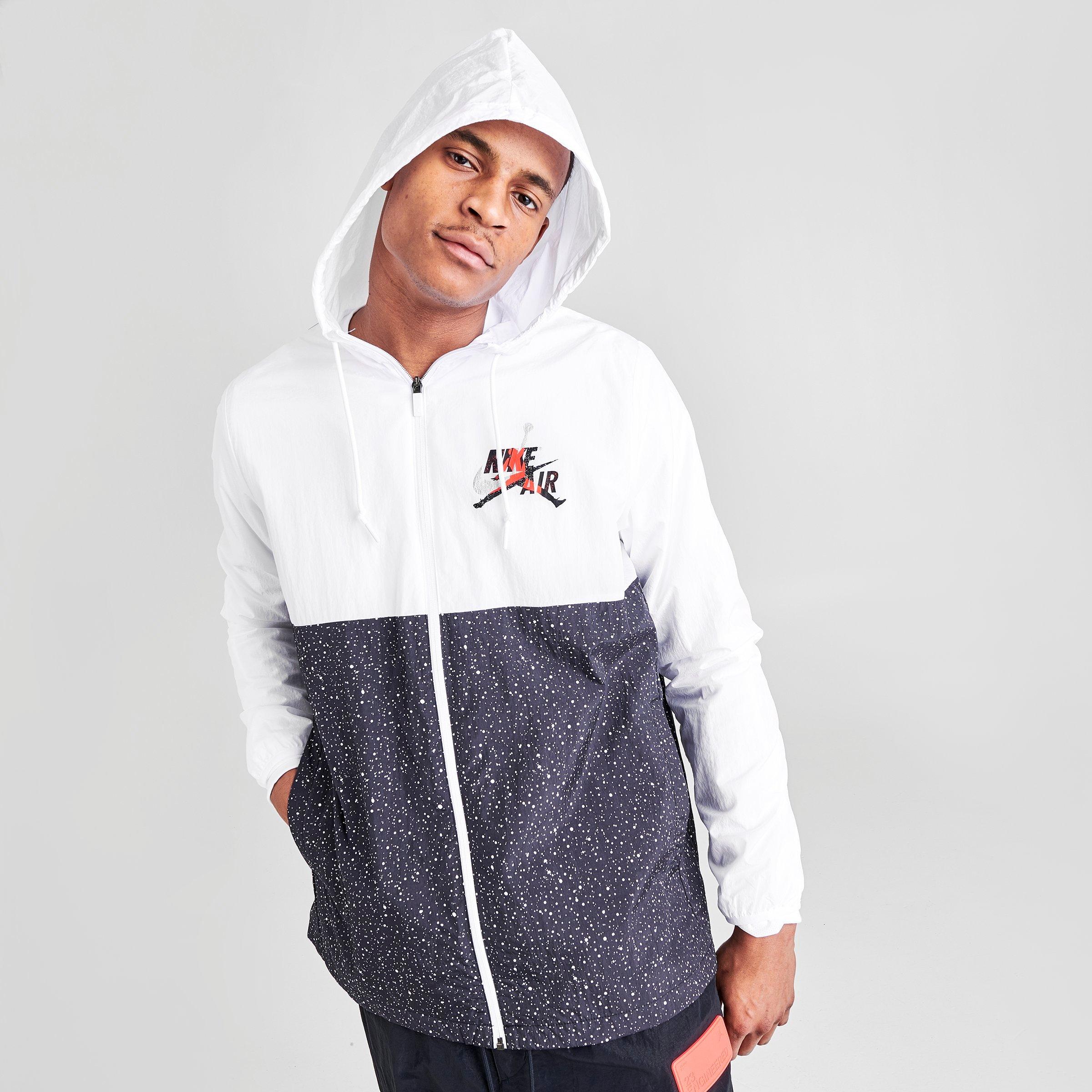 jordan classic full zip fleece hoodie