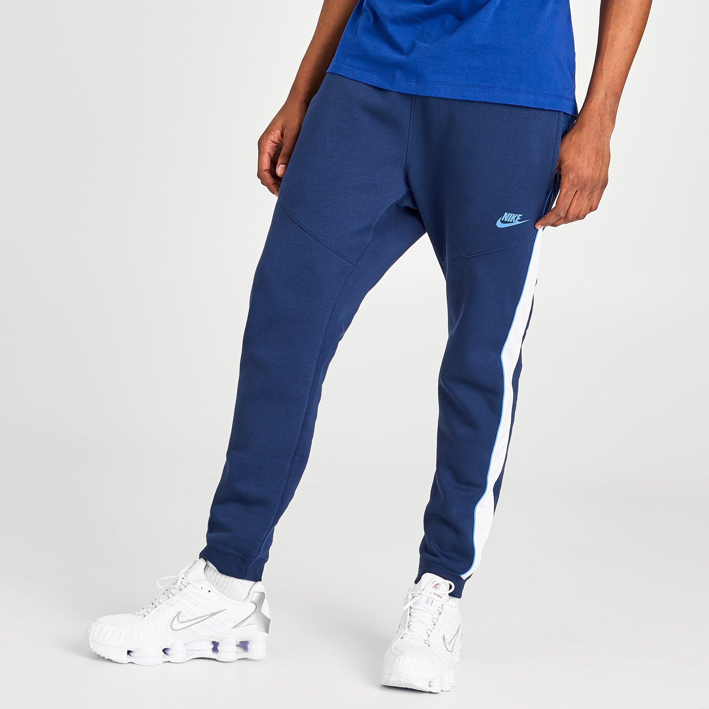 men's nike navy joggers