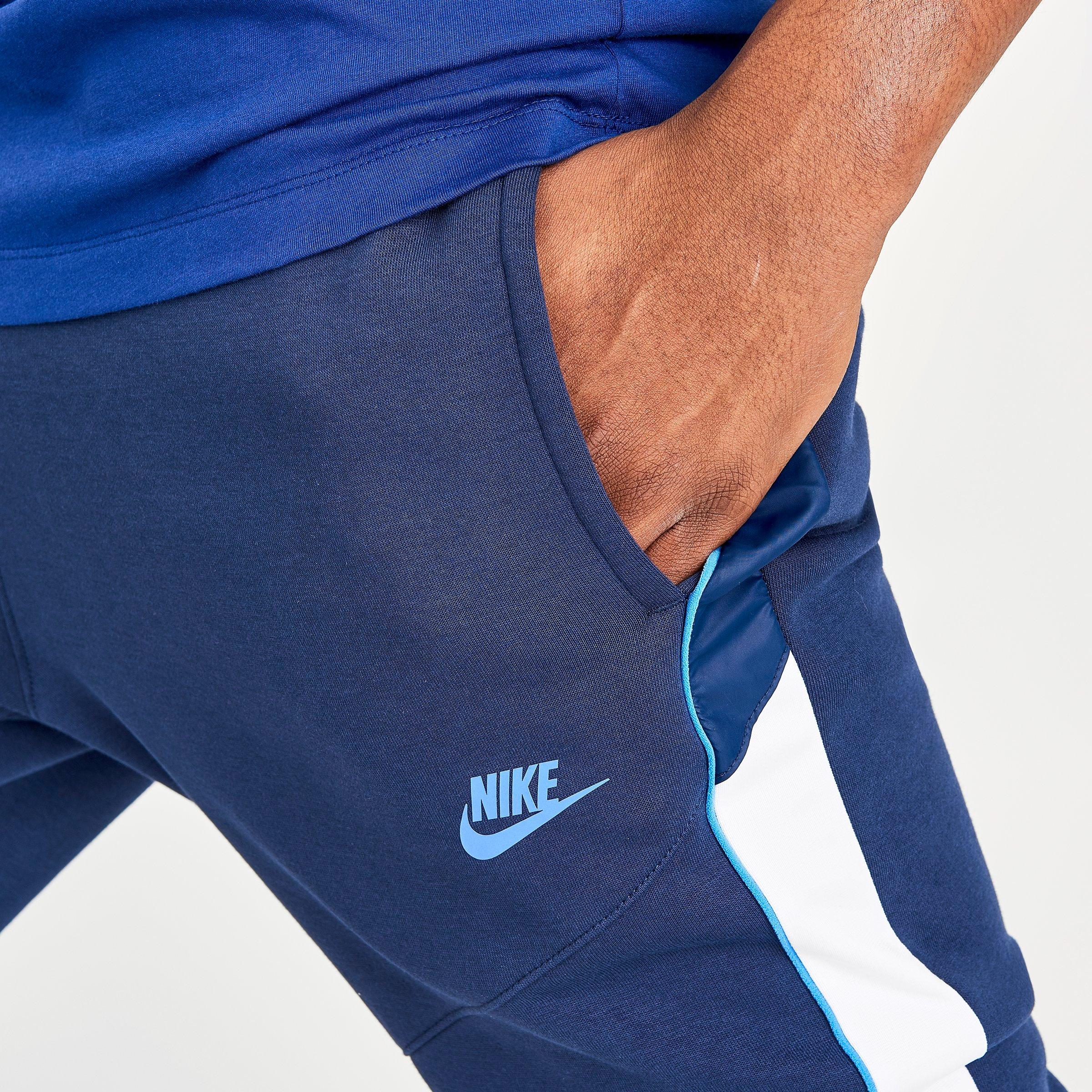 nike navy joggers mens