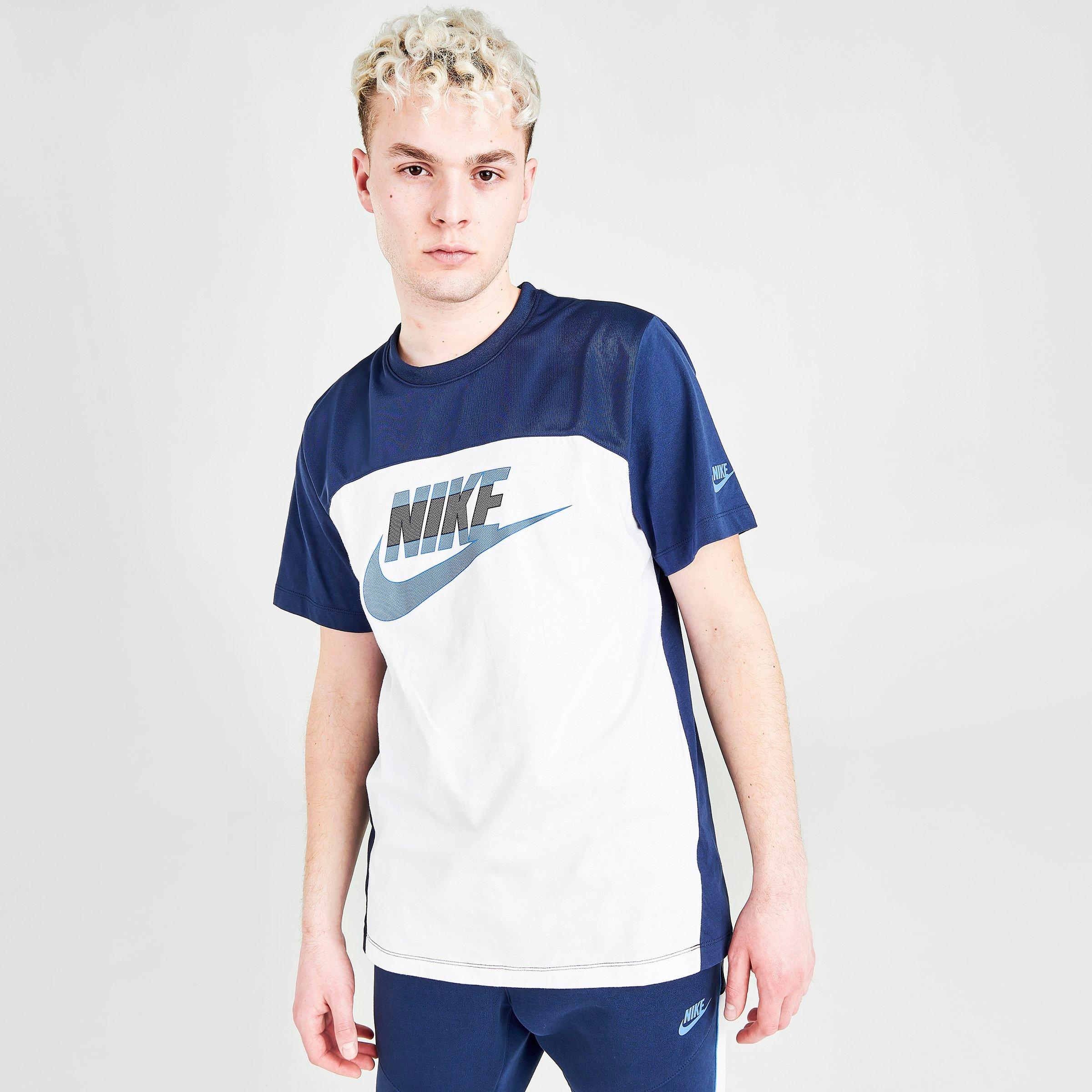 navy nike shirt