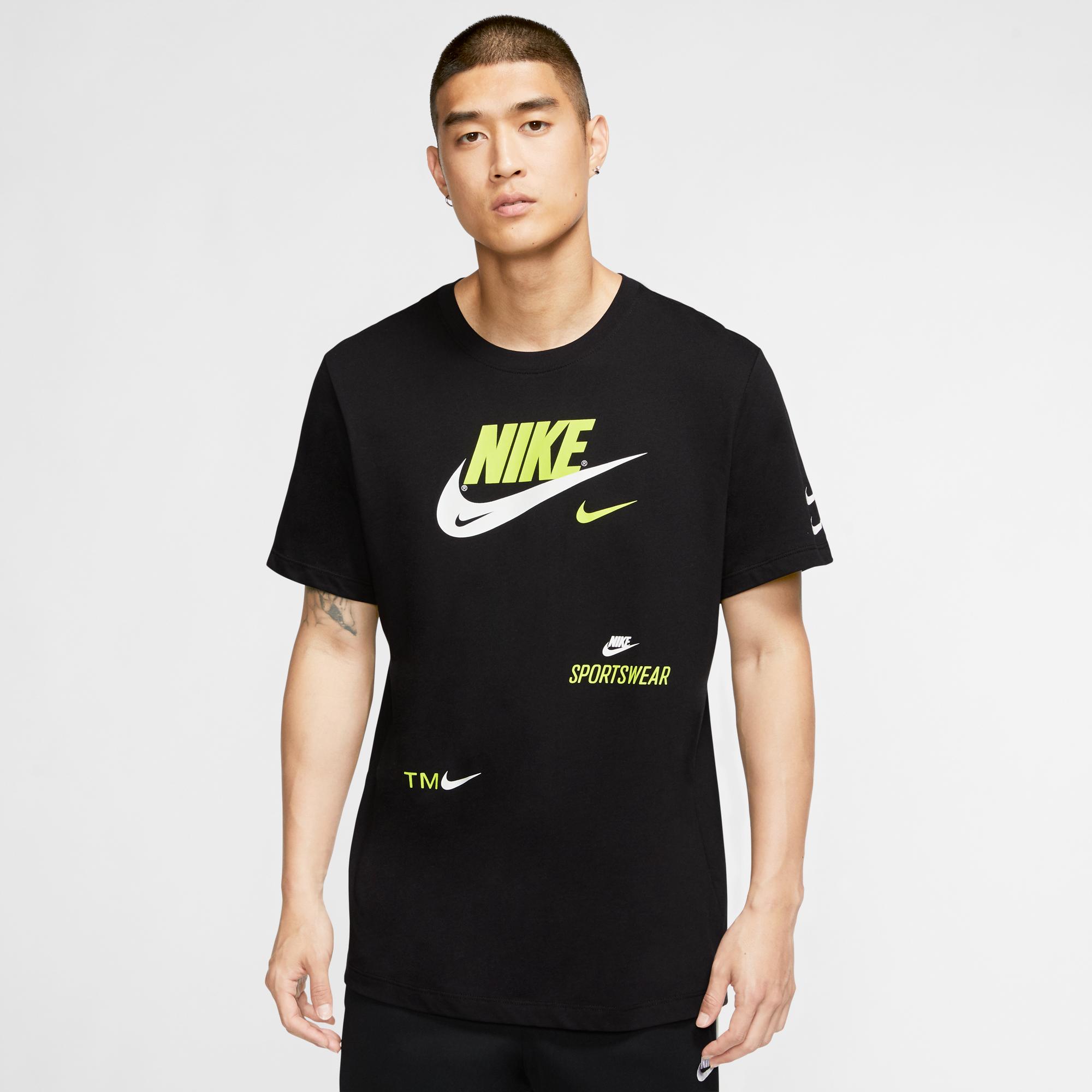 Men S Nike Sportswear Multi Swoosh T Shirt Finish Line