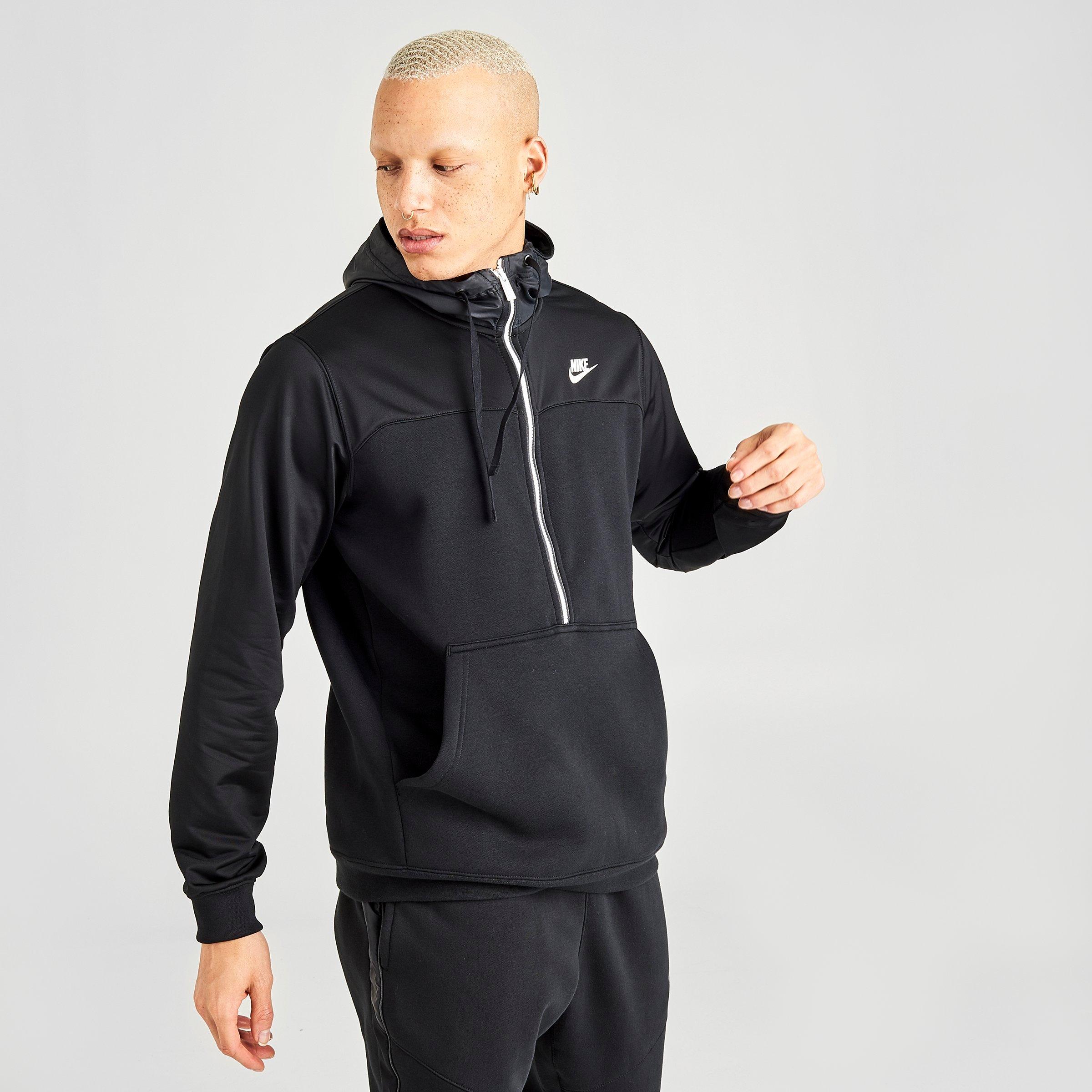 mens nike half zip hoodie