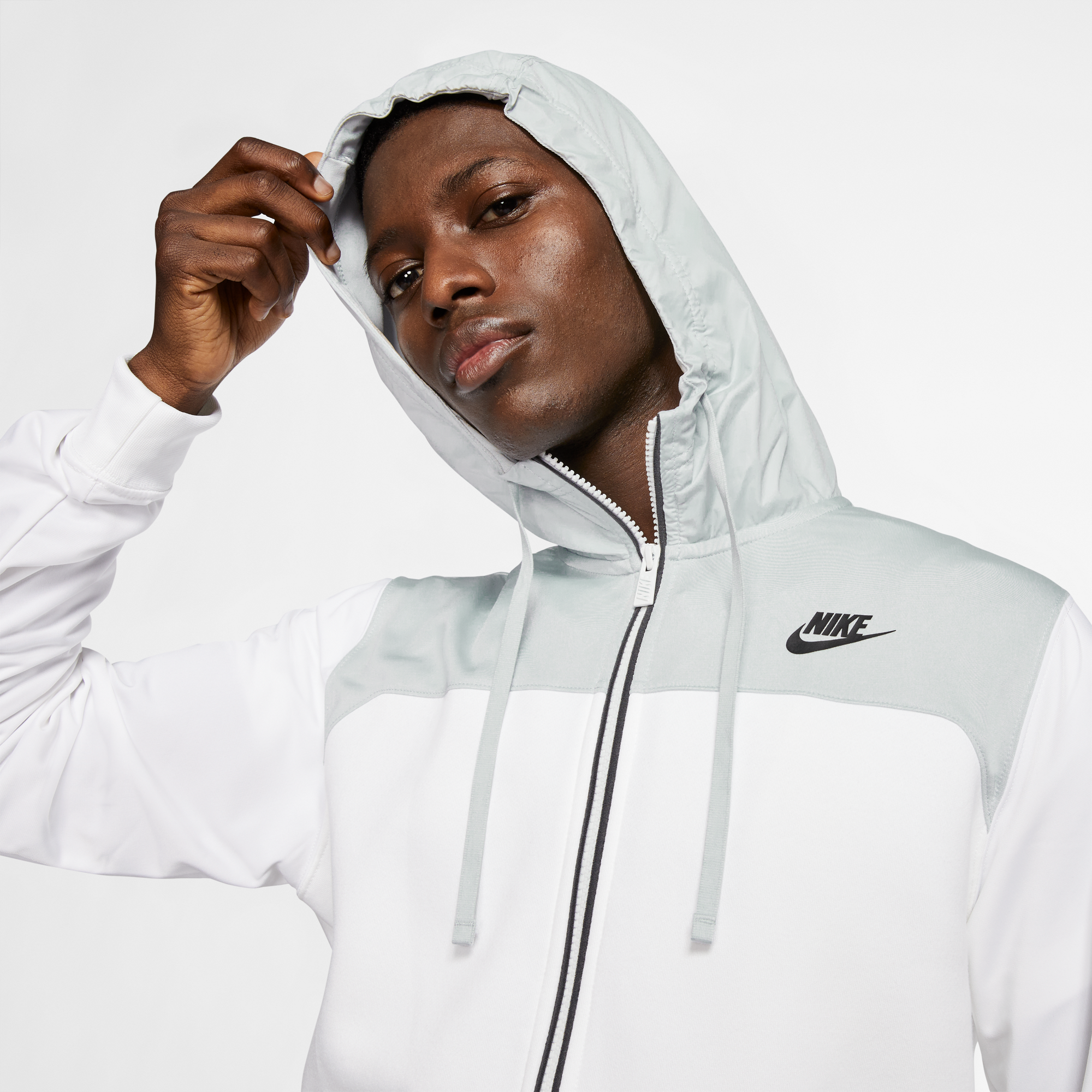 nike foundation half zip hoodie