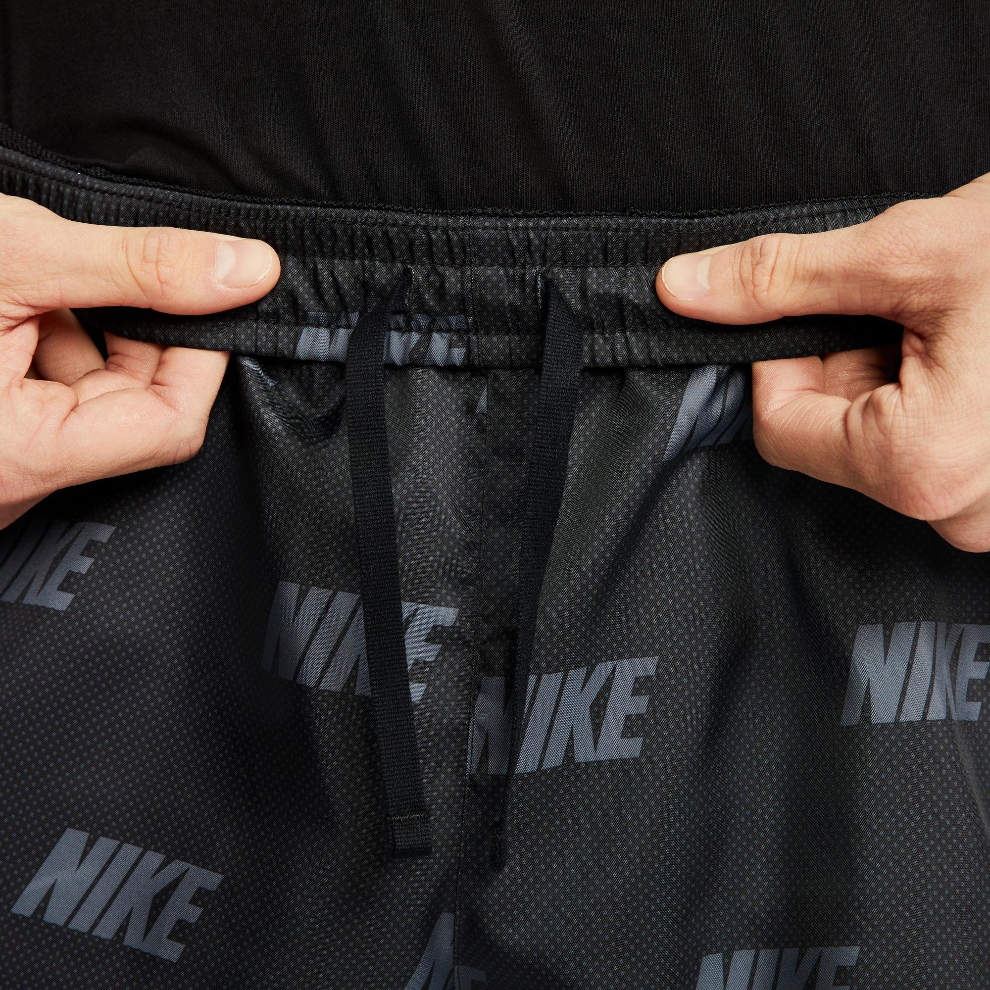 men's nike sportswear allover print woven shorts