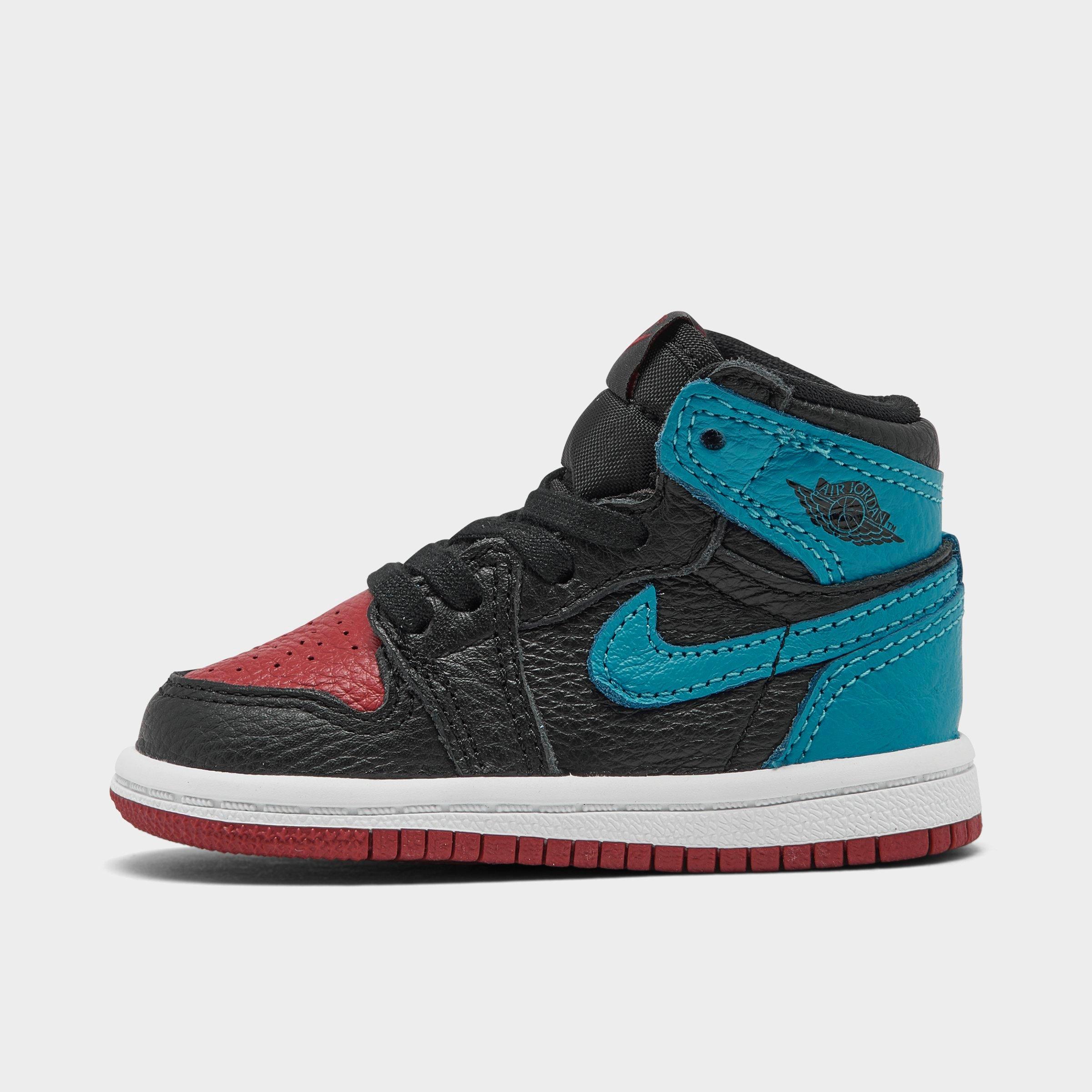 jordan retro 1 blue and black