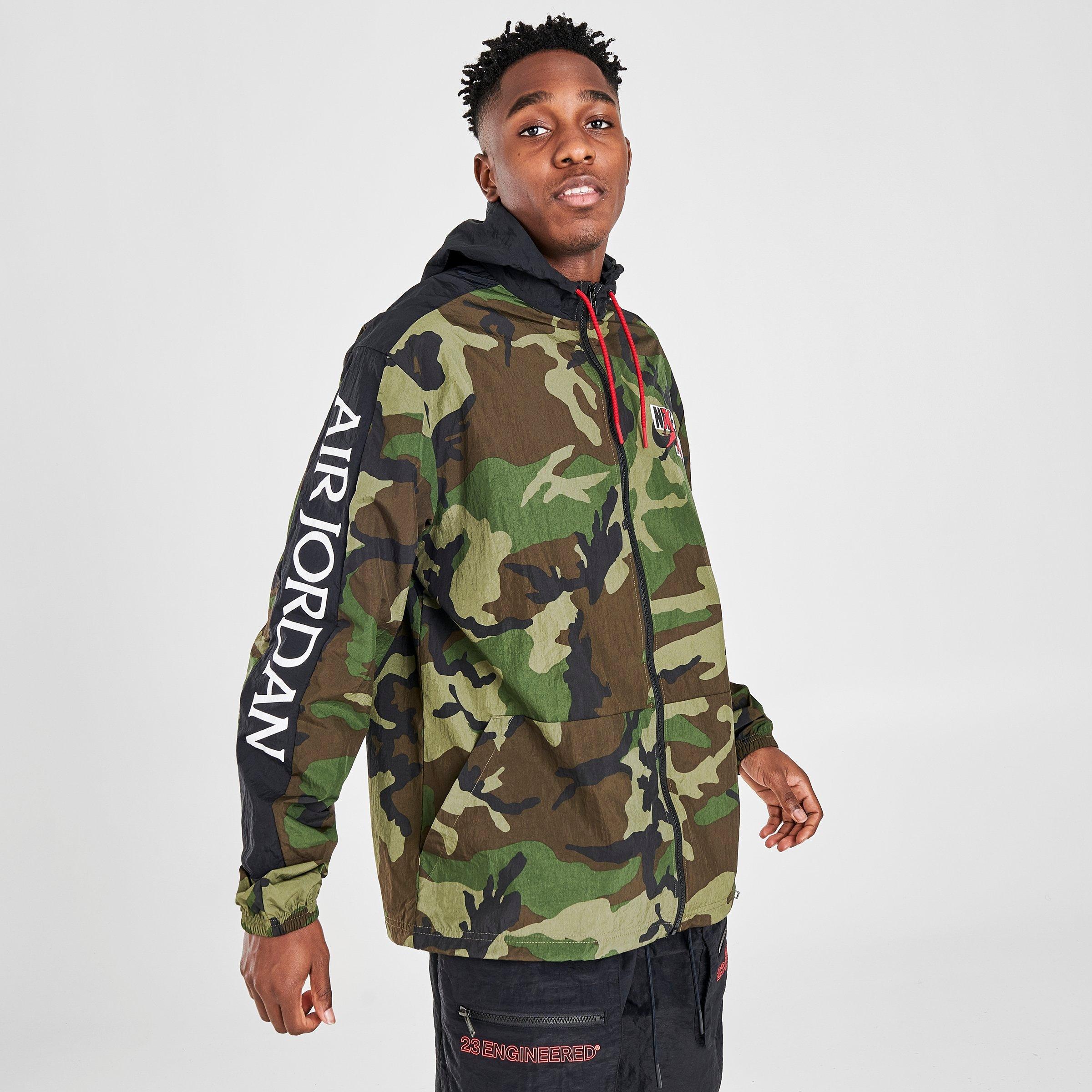 camo jordan jacket