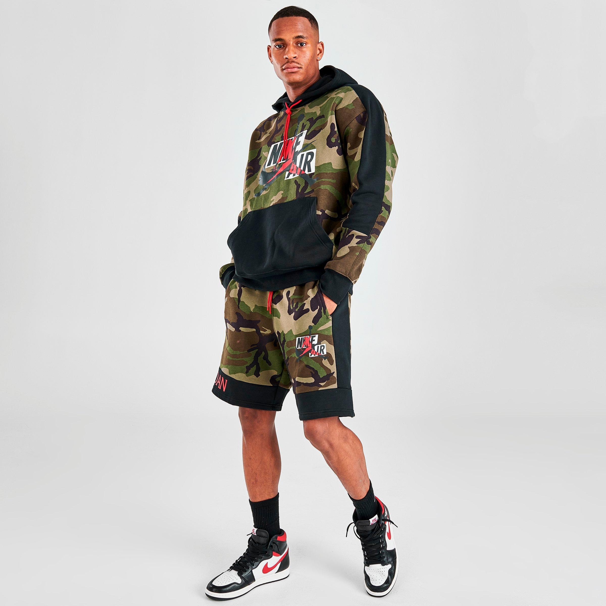 jumpman fleece shorts