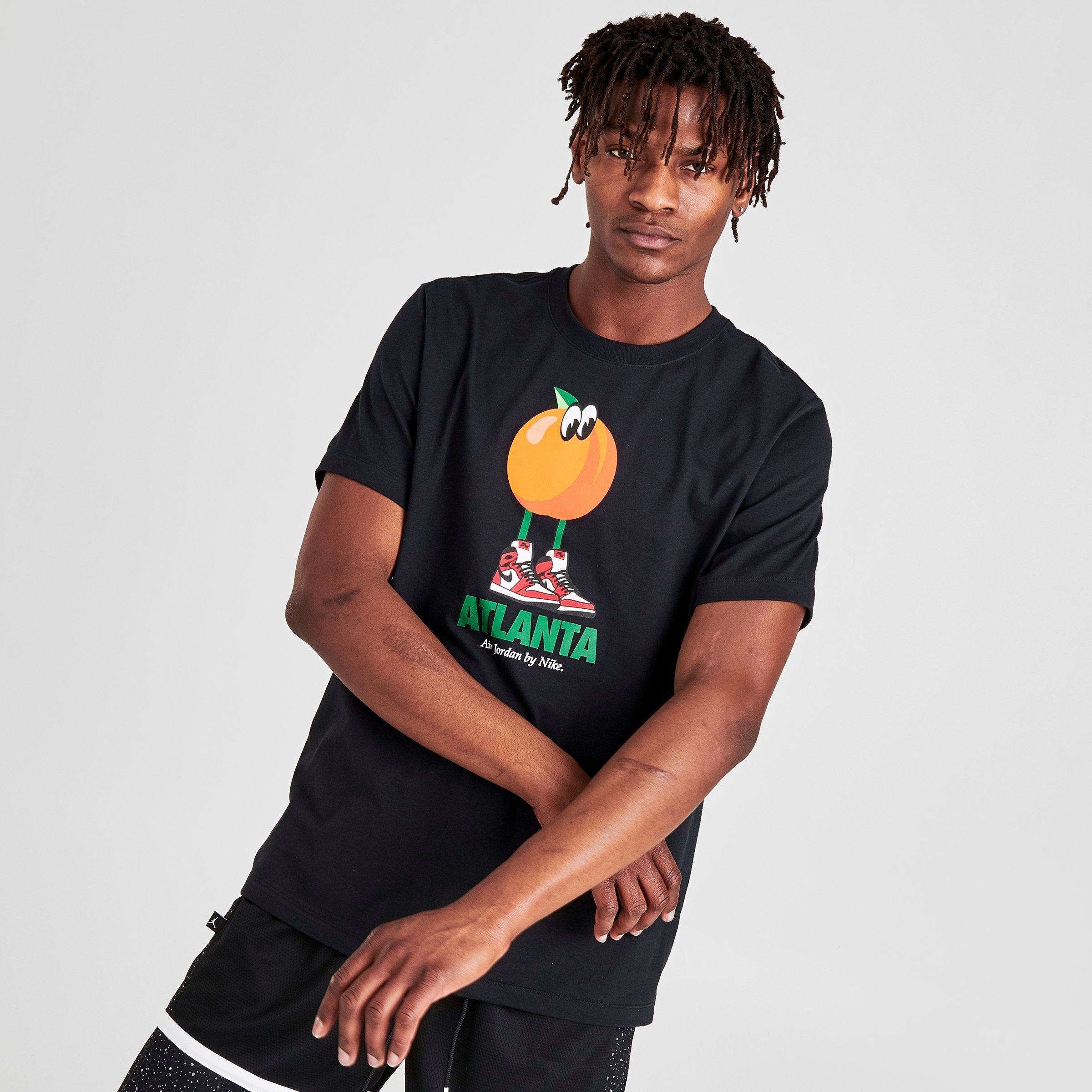 peach jordan shirt