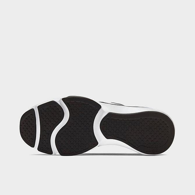 Bottom view of Men's Nike SpeedRep Training Shoes in Black/White Click to zoom