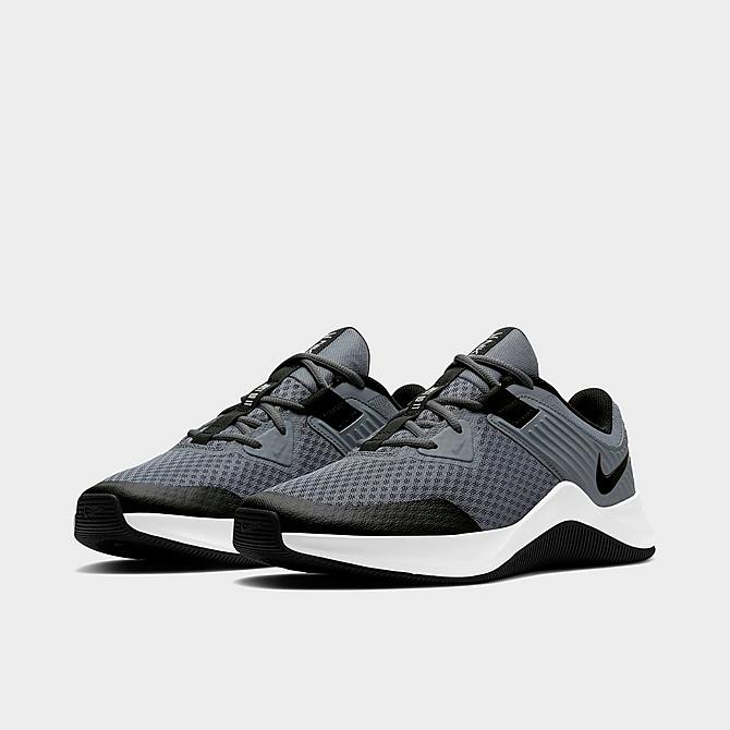 Three Quarter view of Men's Nike MC Trainer Training Shoes in Cool Grey/White/Black Click to zoom