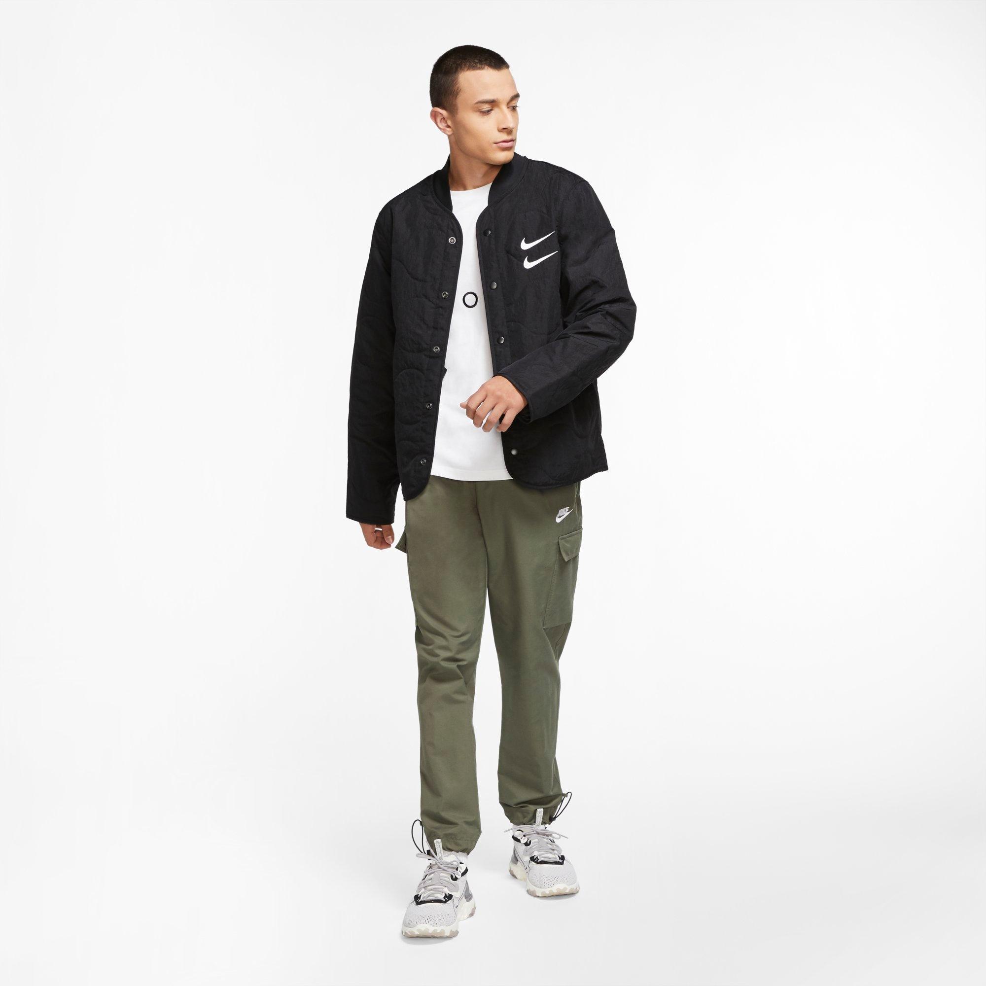 nike quilted jacket