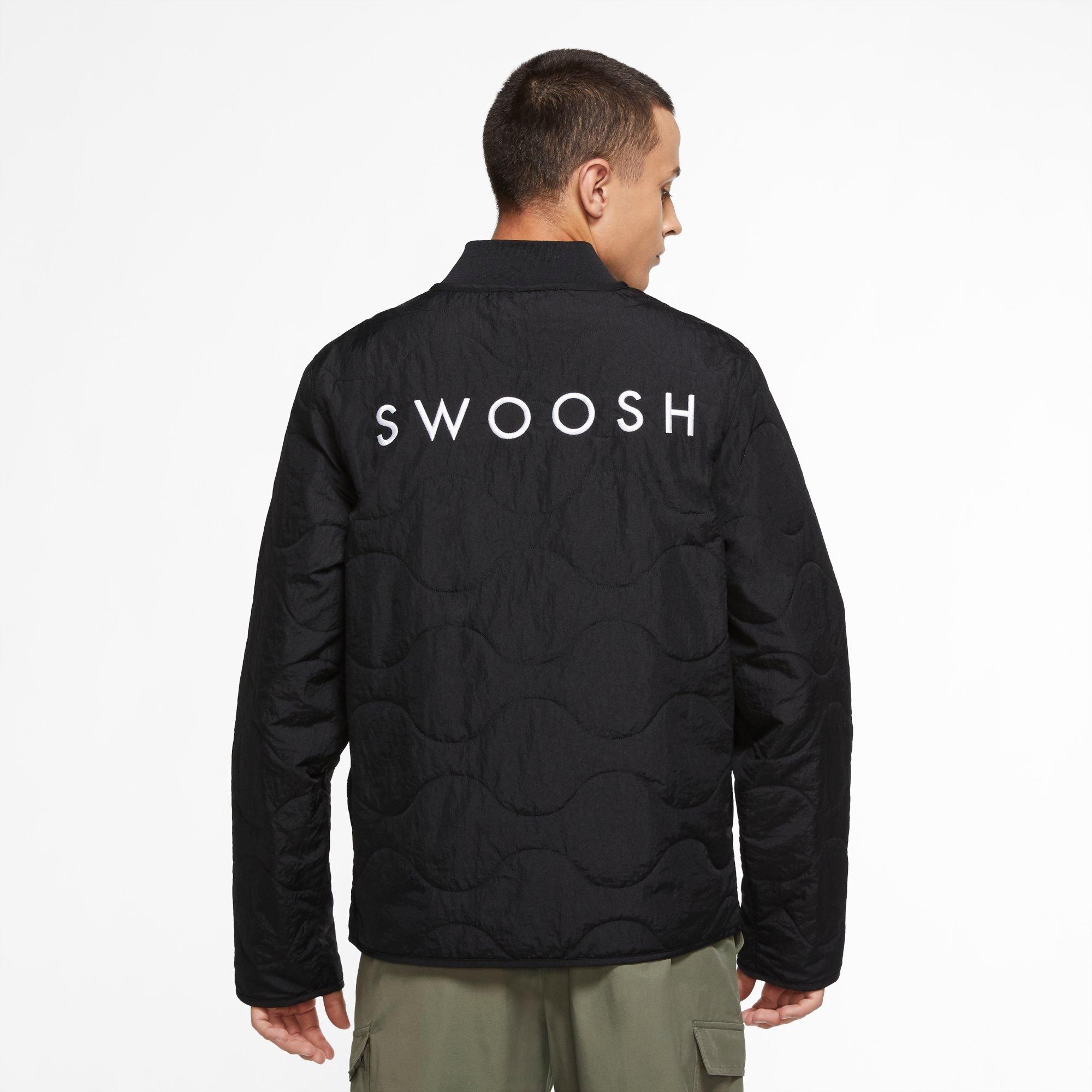 nike swoosh bomber