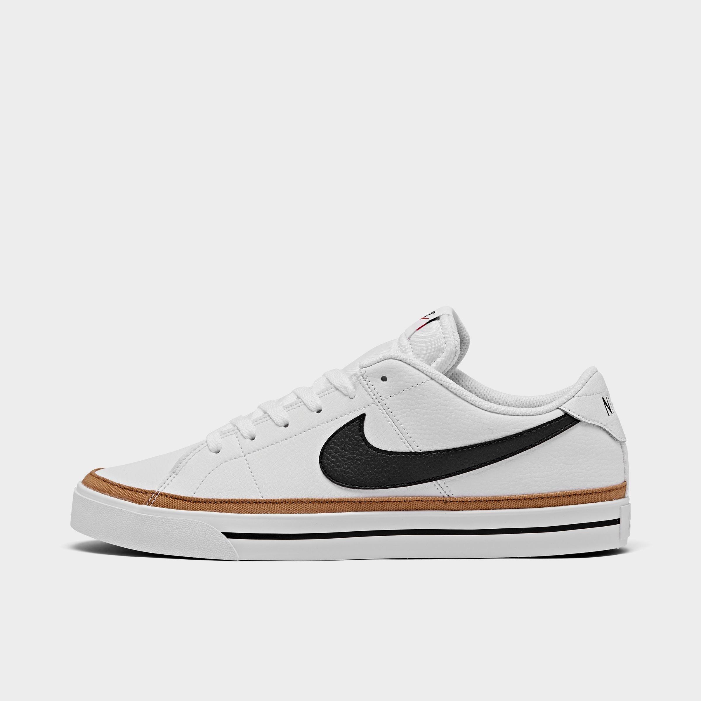 nike leather tennis shoes mens