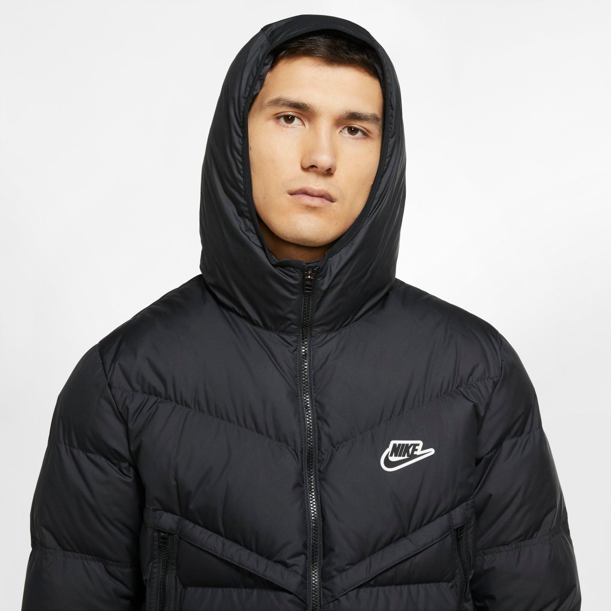 nike sportswear down fill windrunner hooded