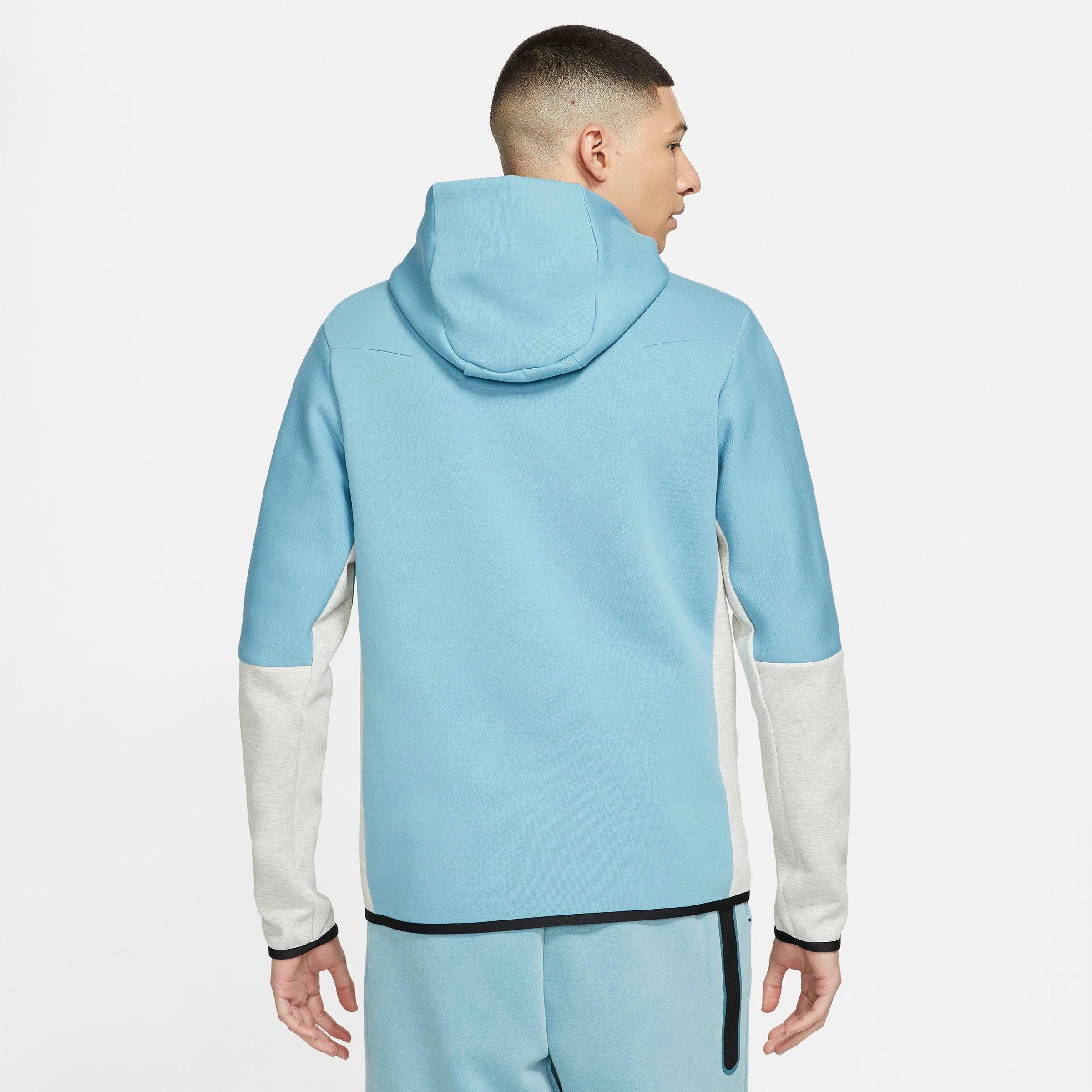 nike sportswear tech fleece blue