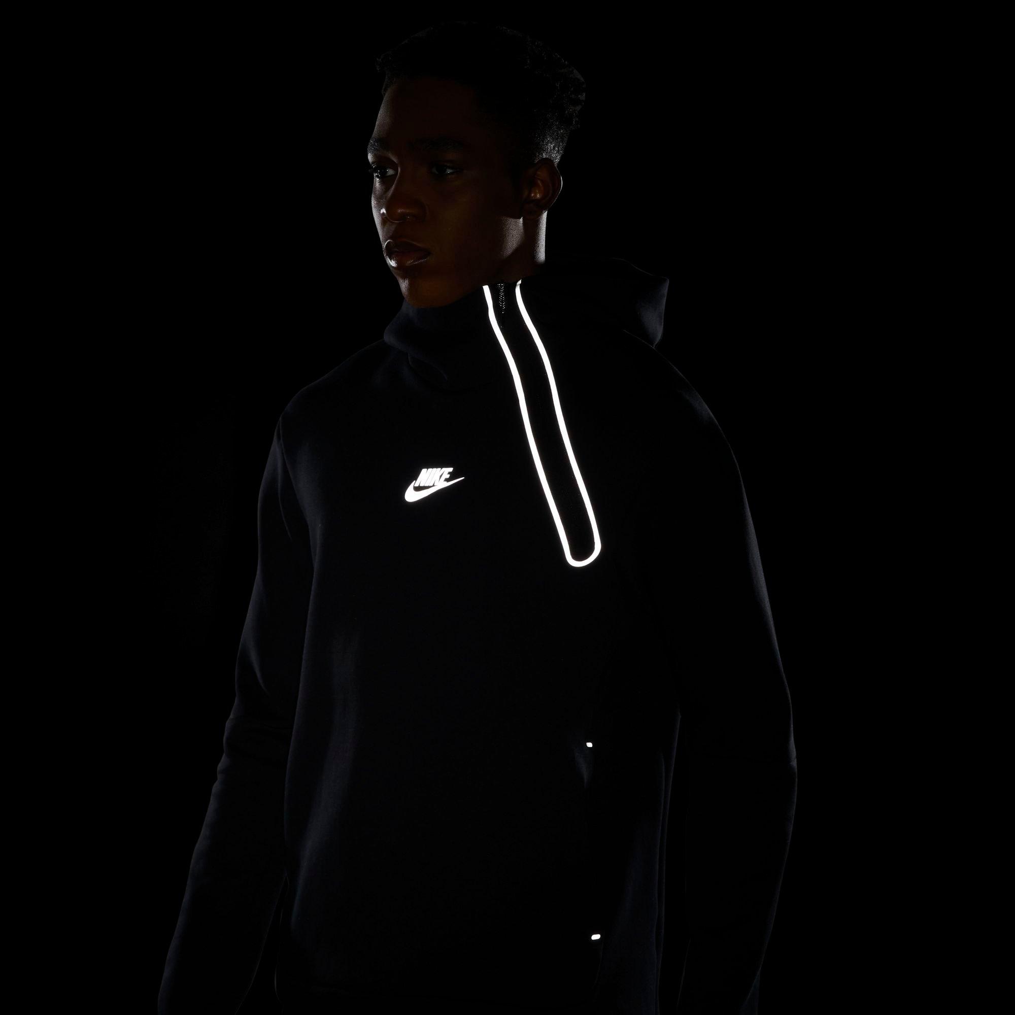 nike reflective half zip