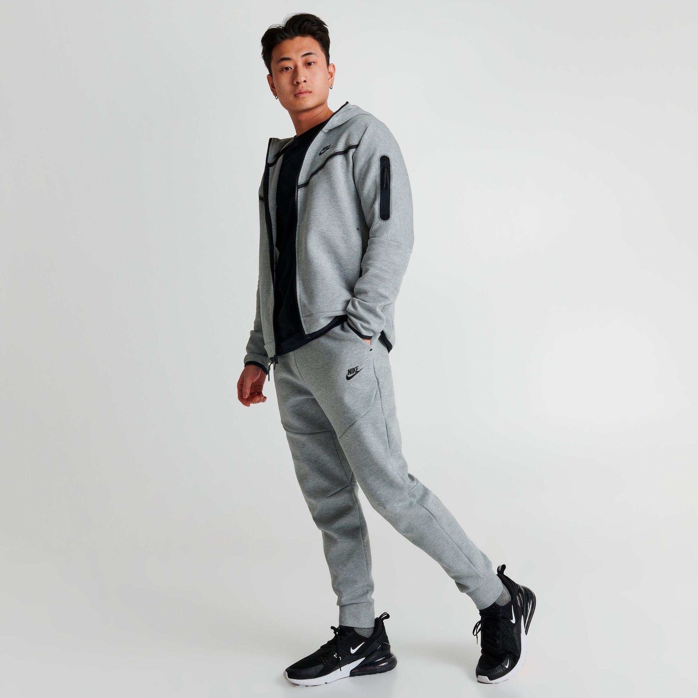 grey nike jogging suits