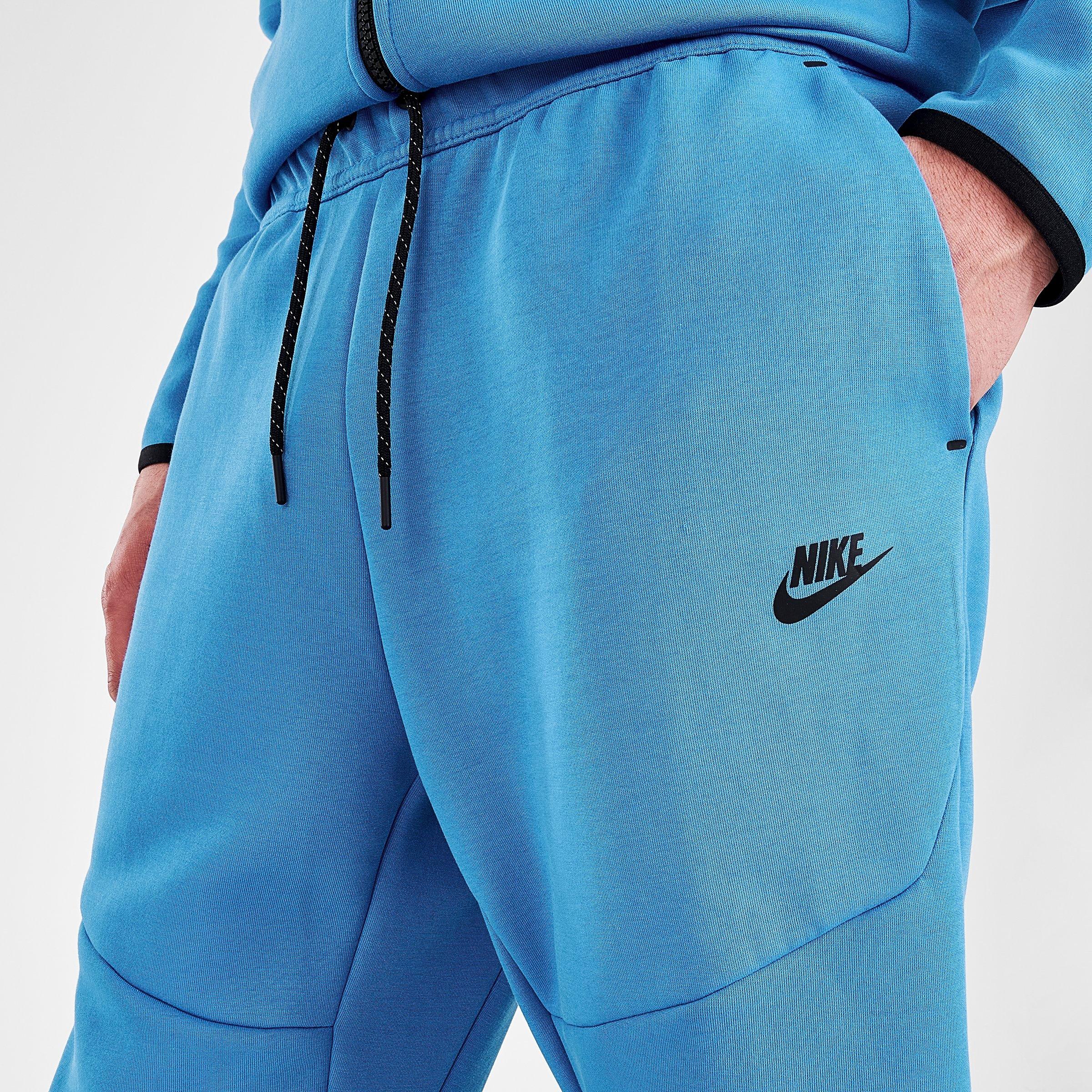 nike tech fleece blue pants