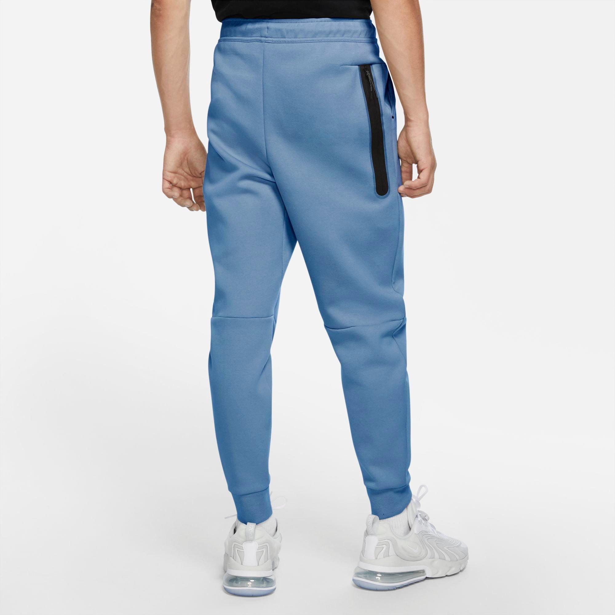 nike blue tech fleece pants