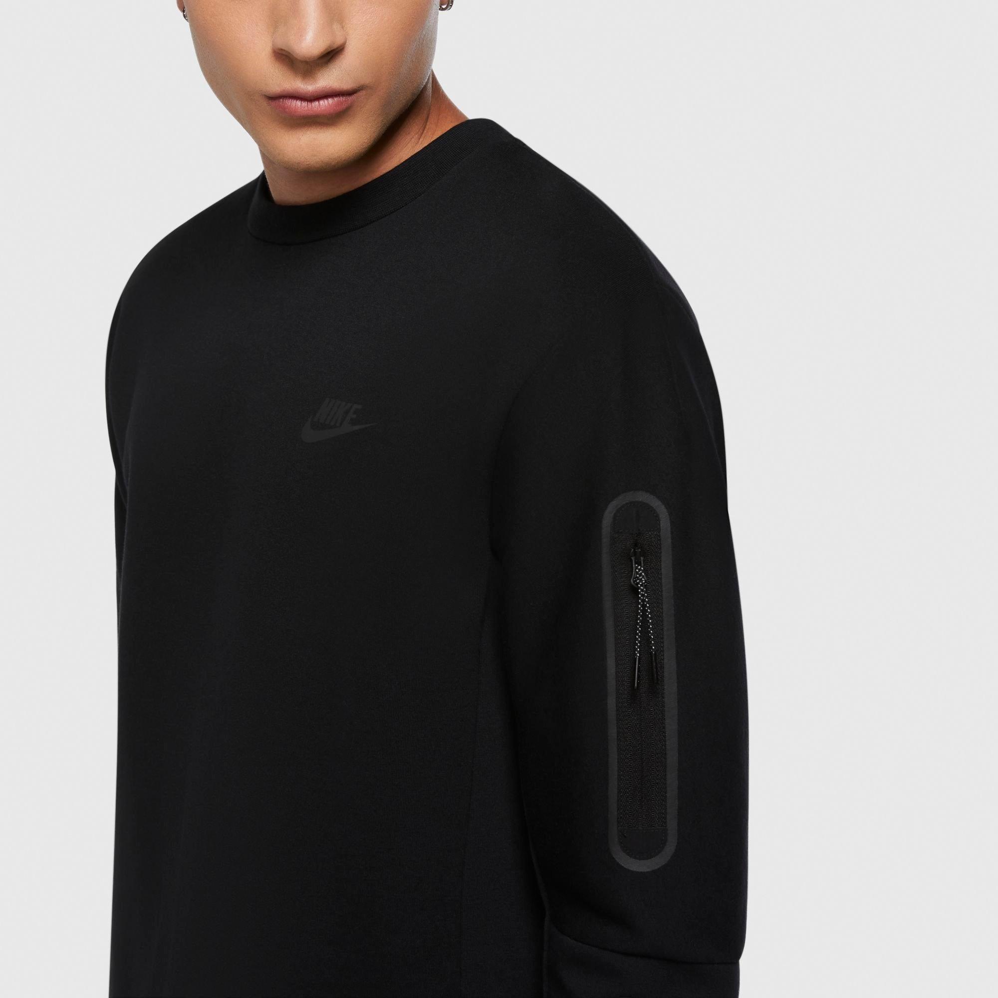 nike tech fleece crewneck