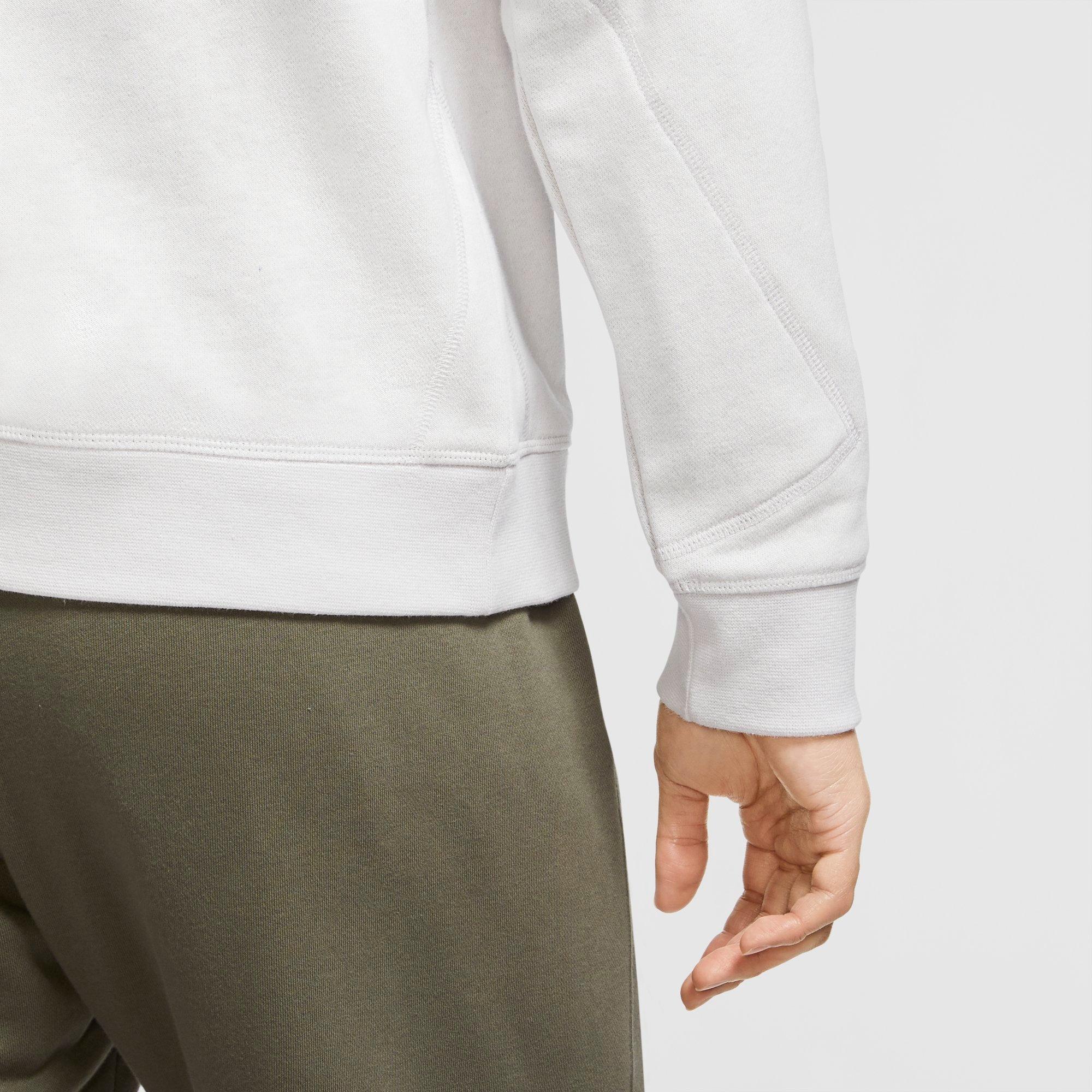 nike essentials beige crew neck sweatshirt