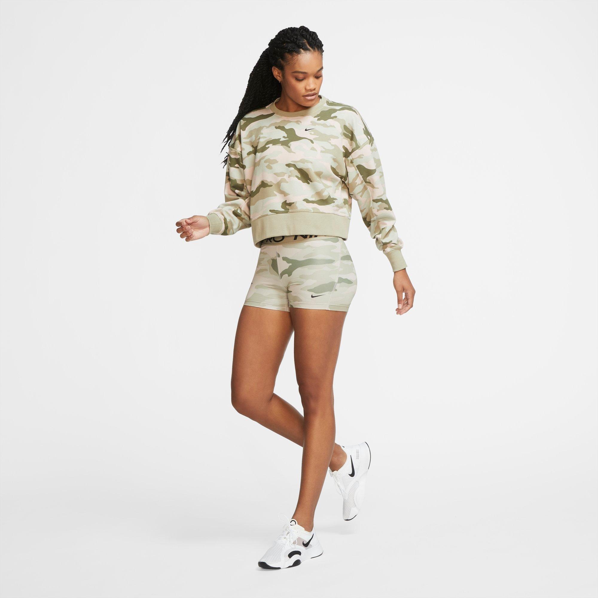 nike dri fit cropped sweatshirt