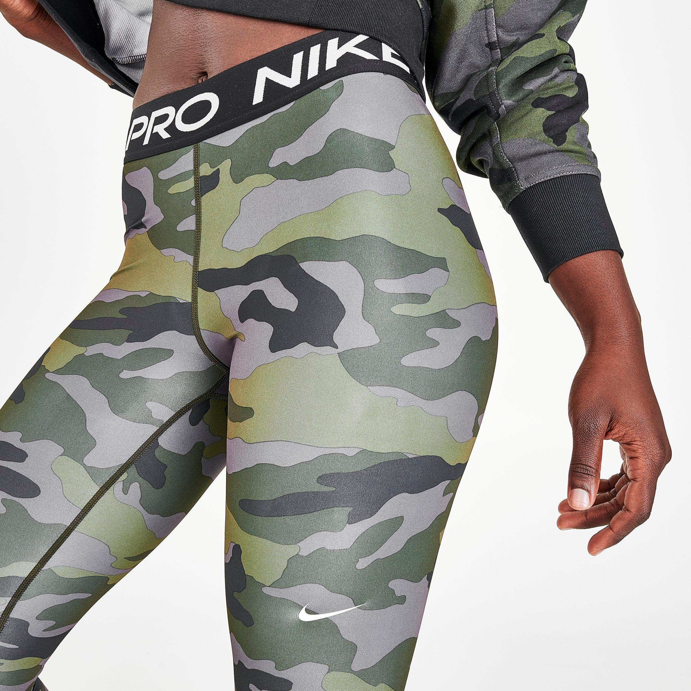 nike camo leggings