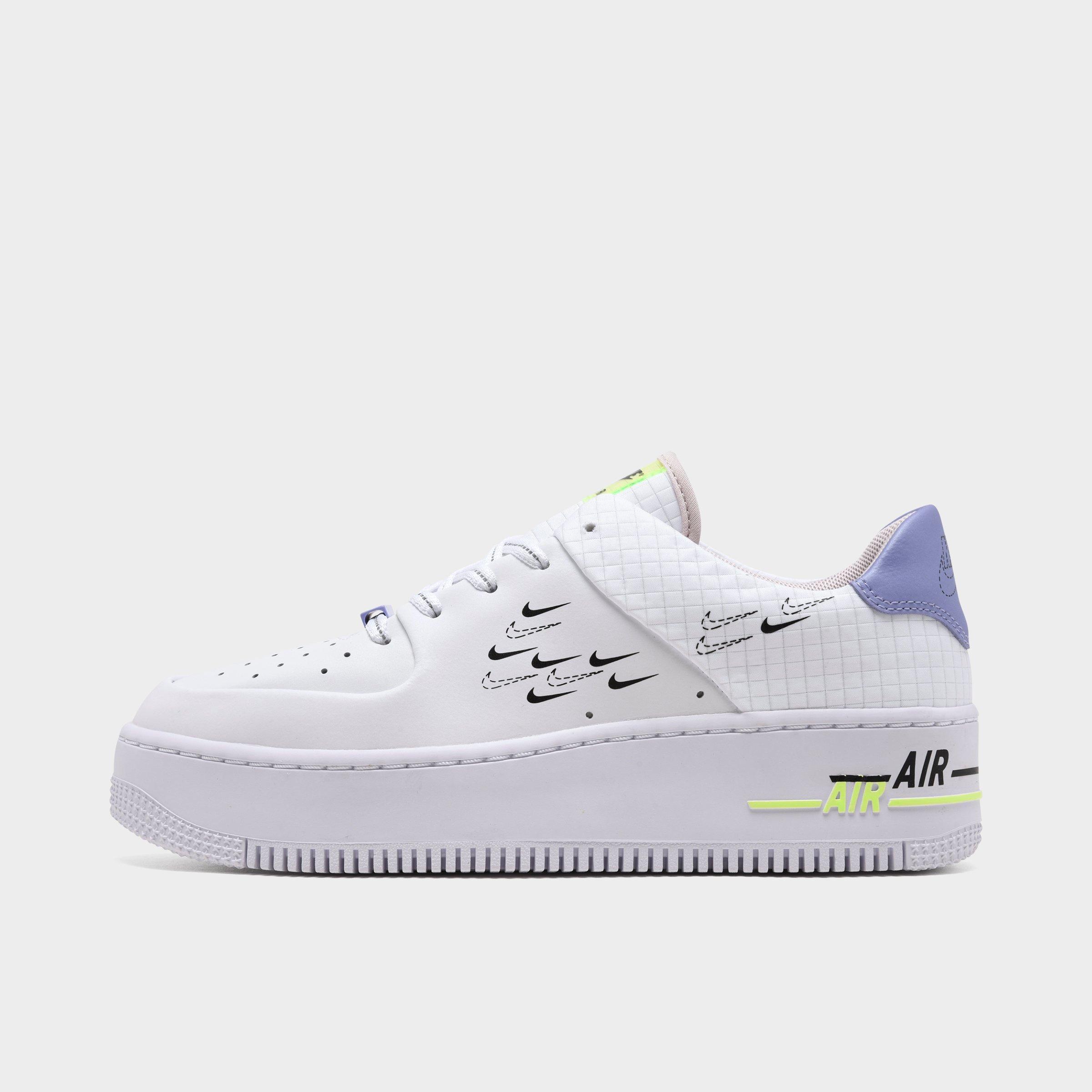 white nike air force sage